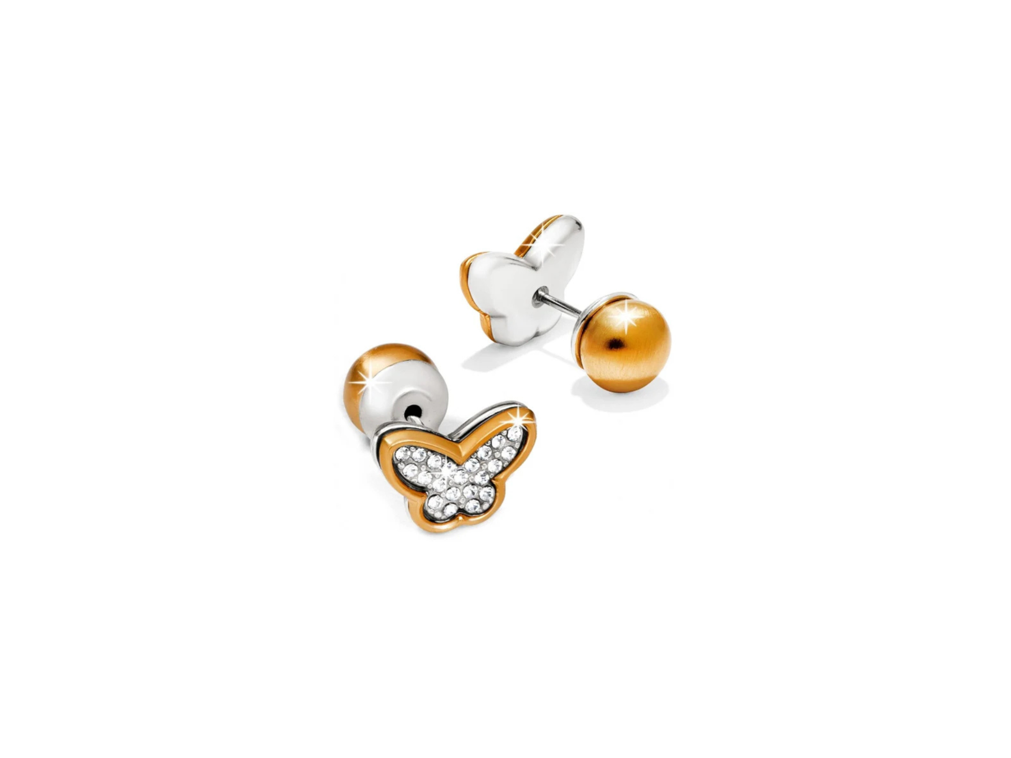 [Brighton] Massandra Reversible Butterfly Post Earrings
