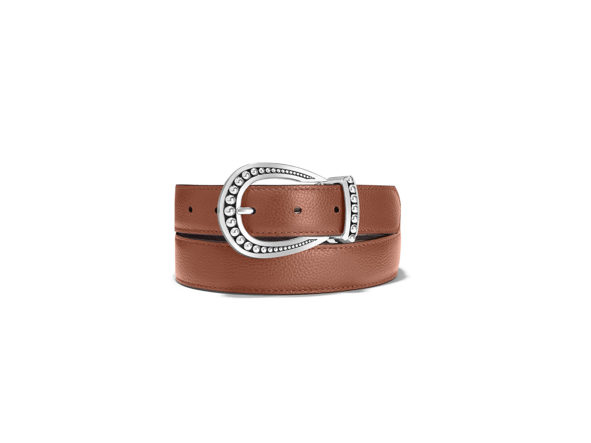 [Brighton] Really Tough Reversible Belt-Bourbon/Blk