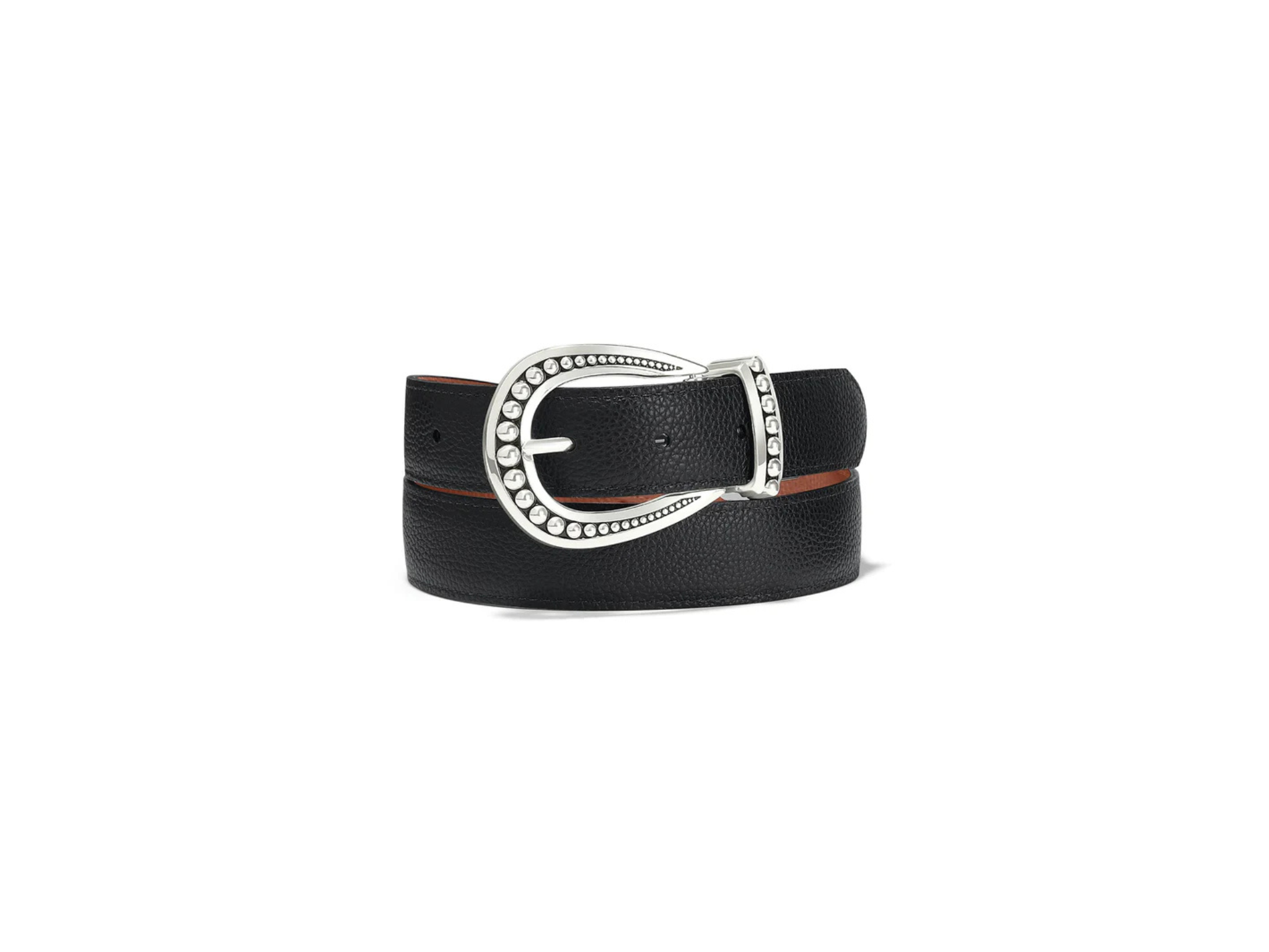 [Brighton] Really Tough Reversible Belt-Bourbon/Blk