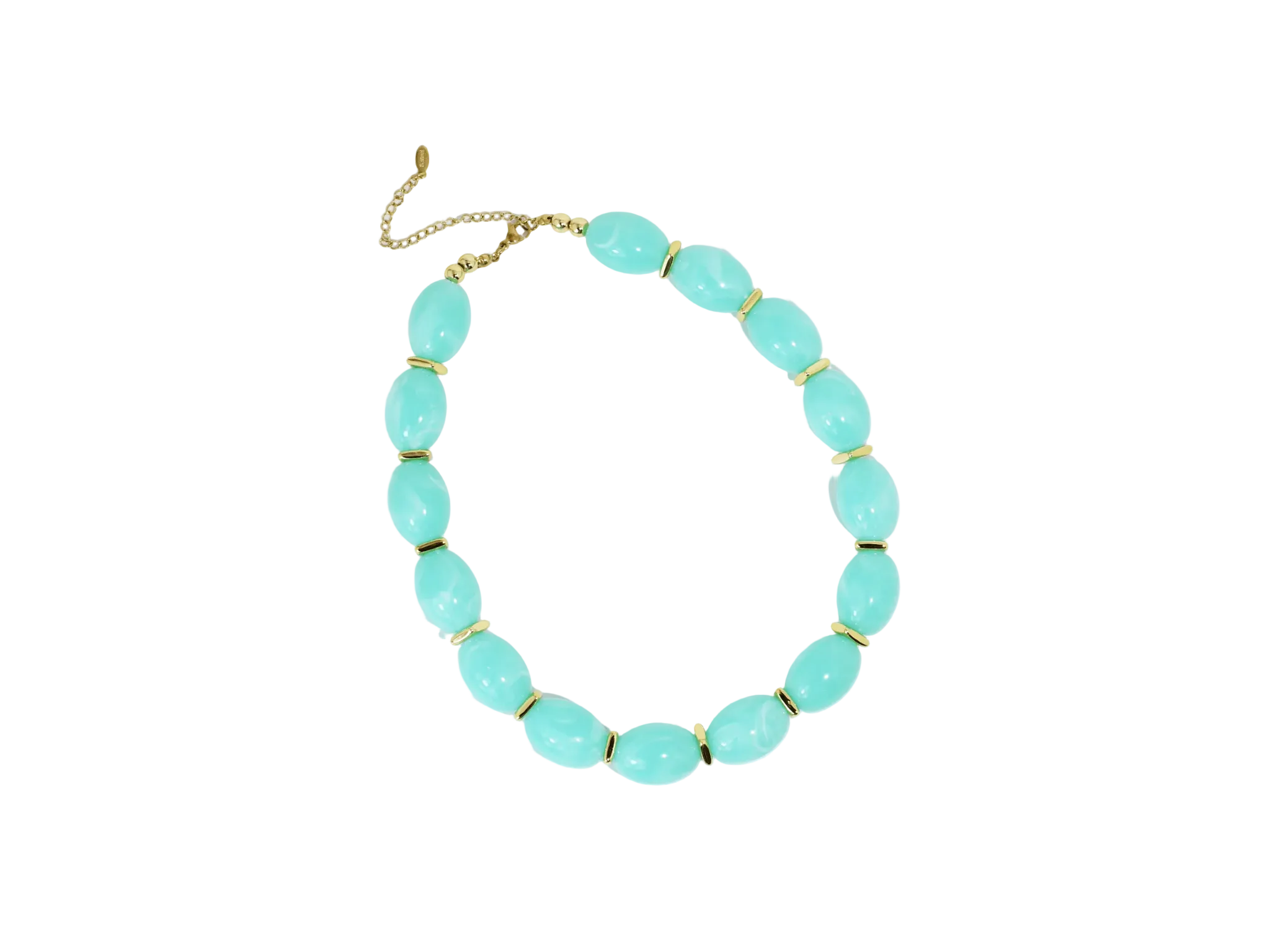 Jelly Pop Mint Necklace