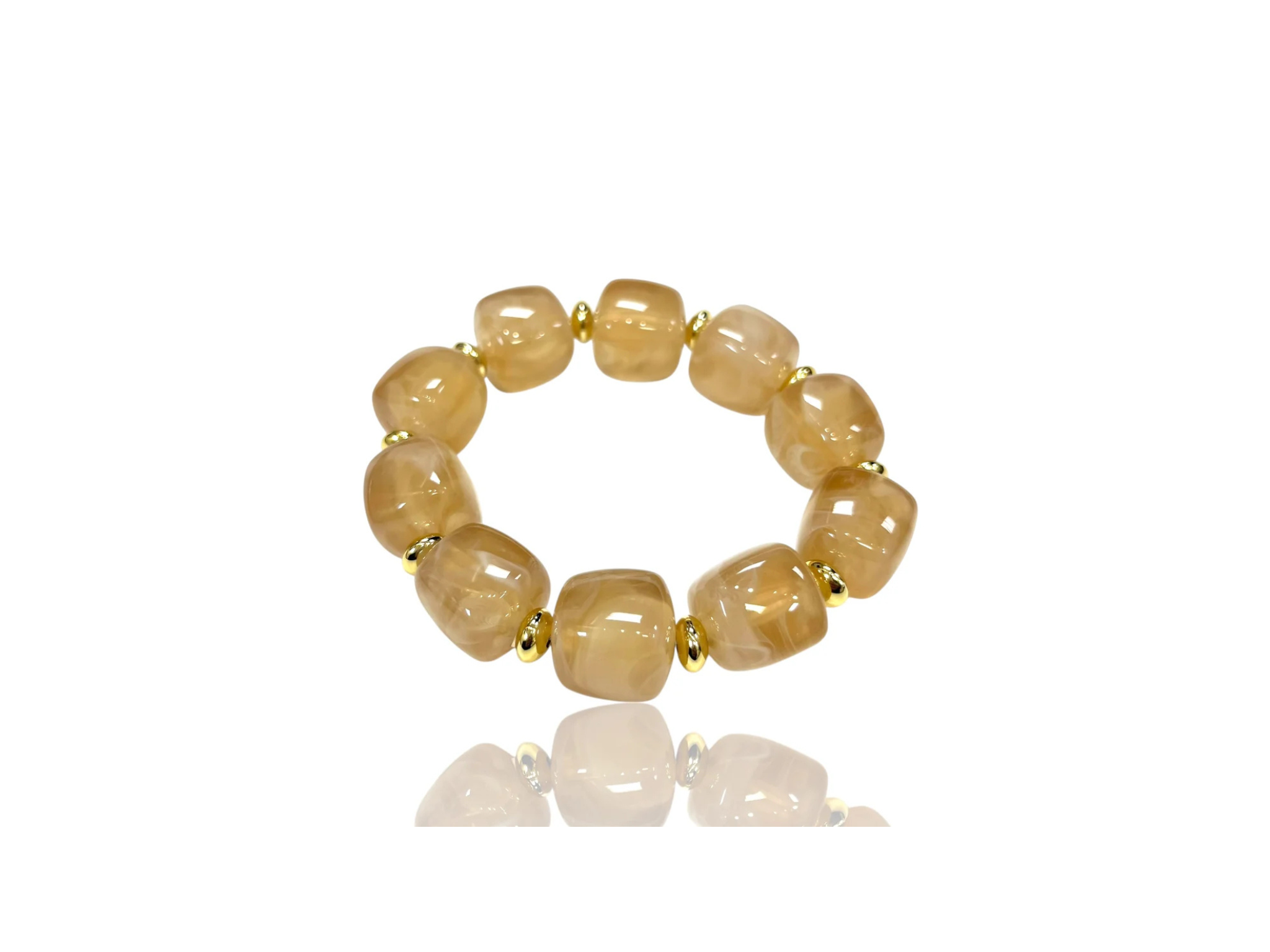 Beaded Bracelet-Ivory