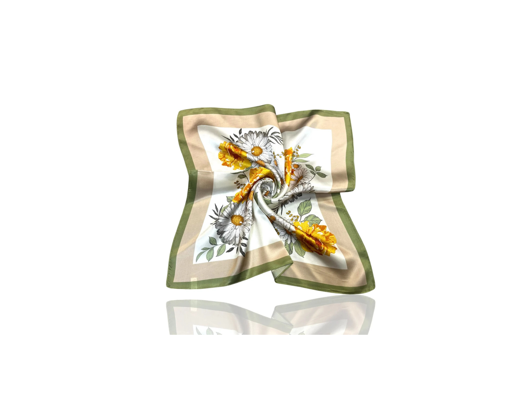 Daisy Reverie Silk Scarf