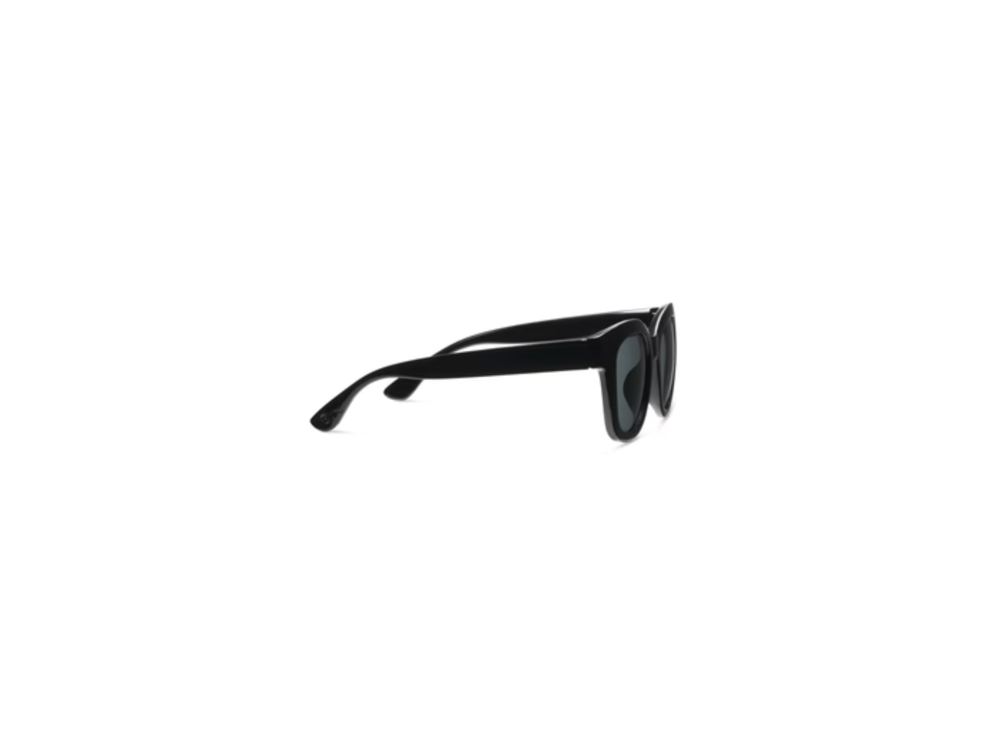 Center Stage Polarized Sunglasses- Black