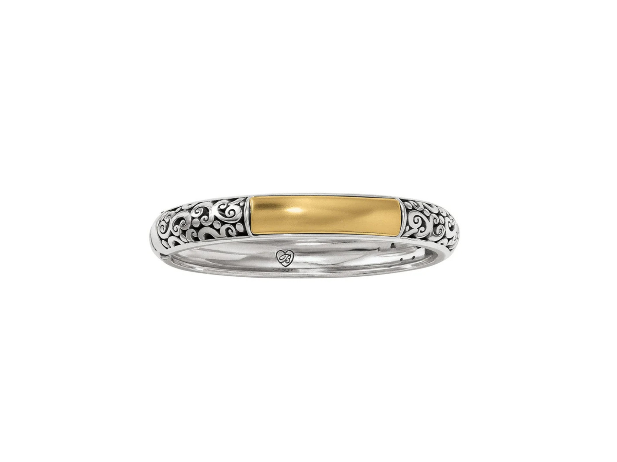 [Brighton] Catania Hinged Bangle - Gold/Silver