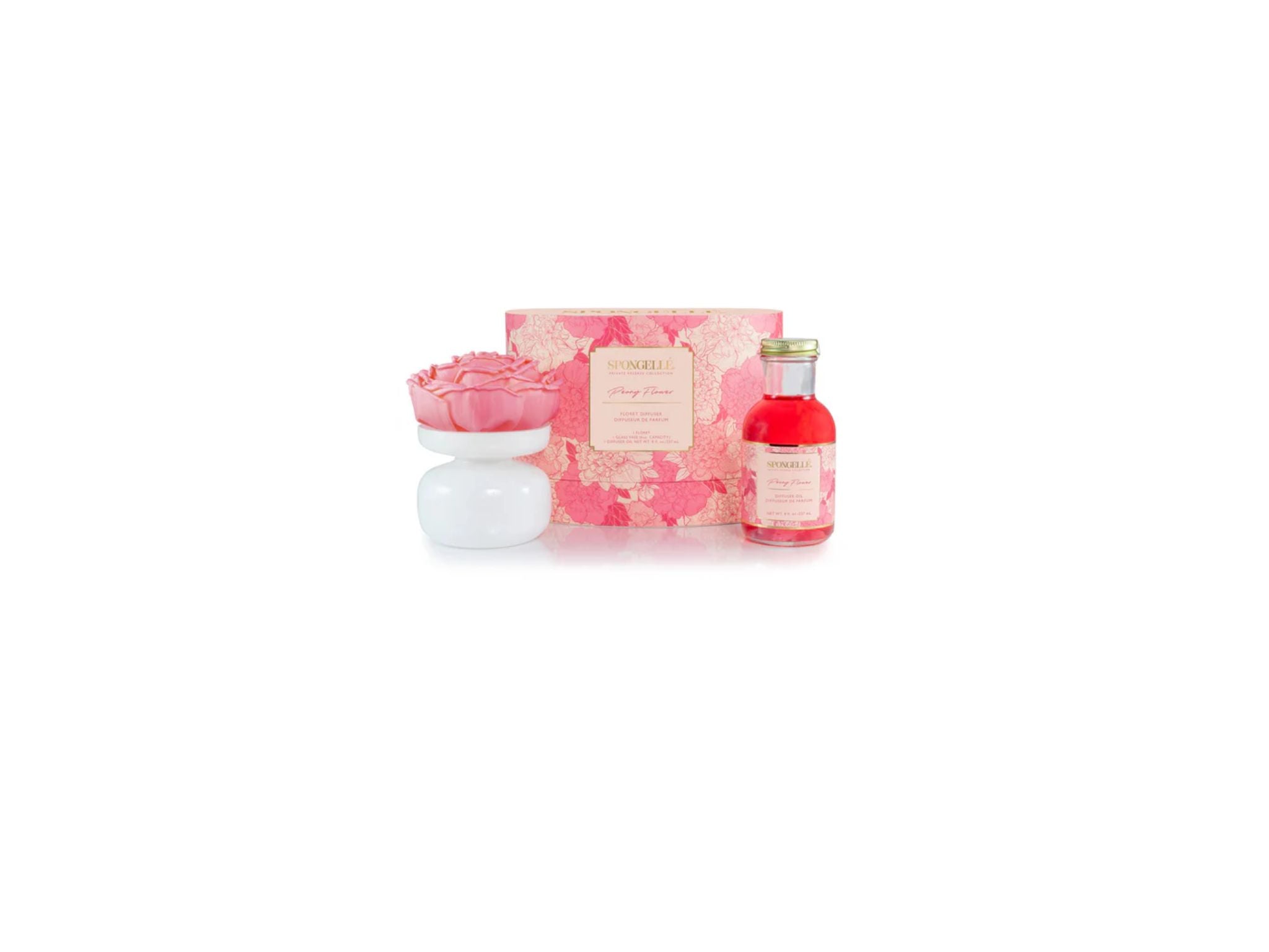 Private Reserve Floret Diffuser Gift Set-Peony Flower