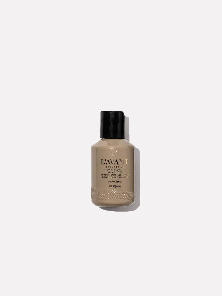 Mini Hand Care Set - Hand Soap + Hand Lotion - Ambre Santal