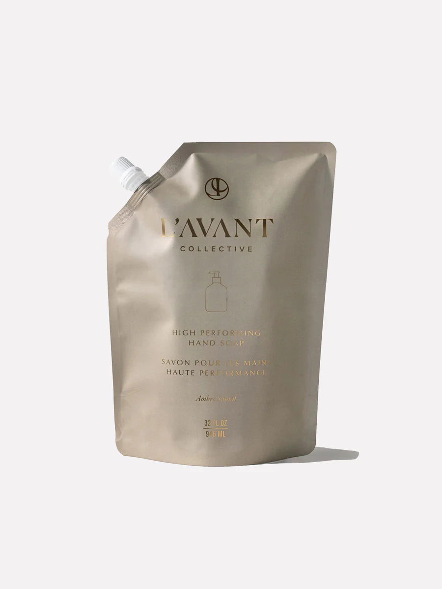High Performing Hand Soap Refill Pouch - Ambre Santal