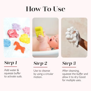 Spongelle Eco Kids Bunny Buffer - Watermelon Splash