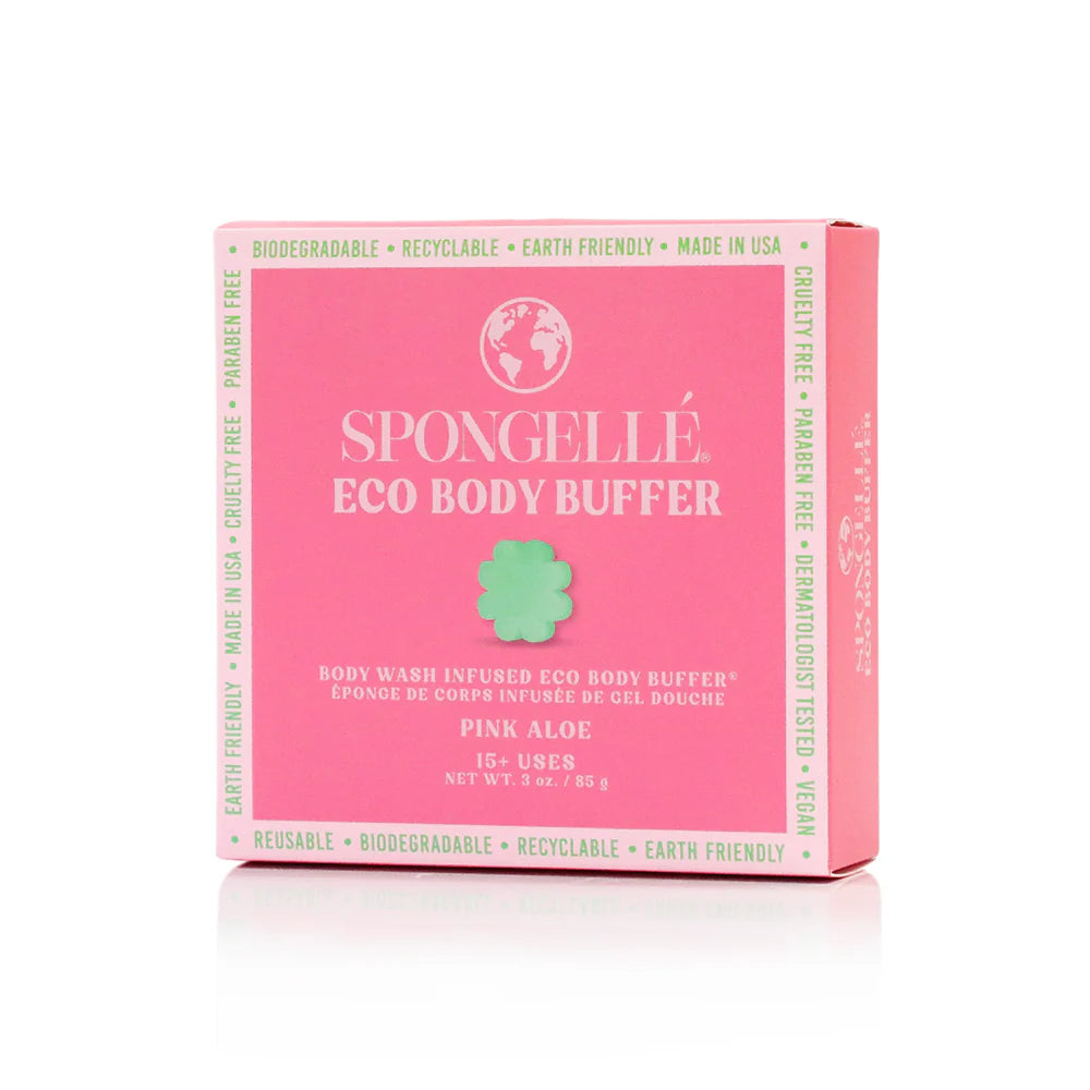 Spongelle Eco Body Buffer - Pink Aloe