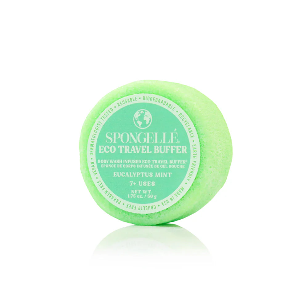 Spongelle Eco Travel Buffer - Eucalyptus Mint