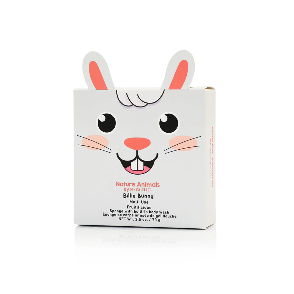 Spongelle Nature Animals Billie Bunny Buffer - Fruitilicious