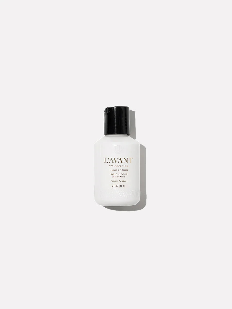 Mini Hand Care Set - Hand Soap + Hand Lotion - Ambre Santal