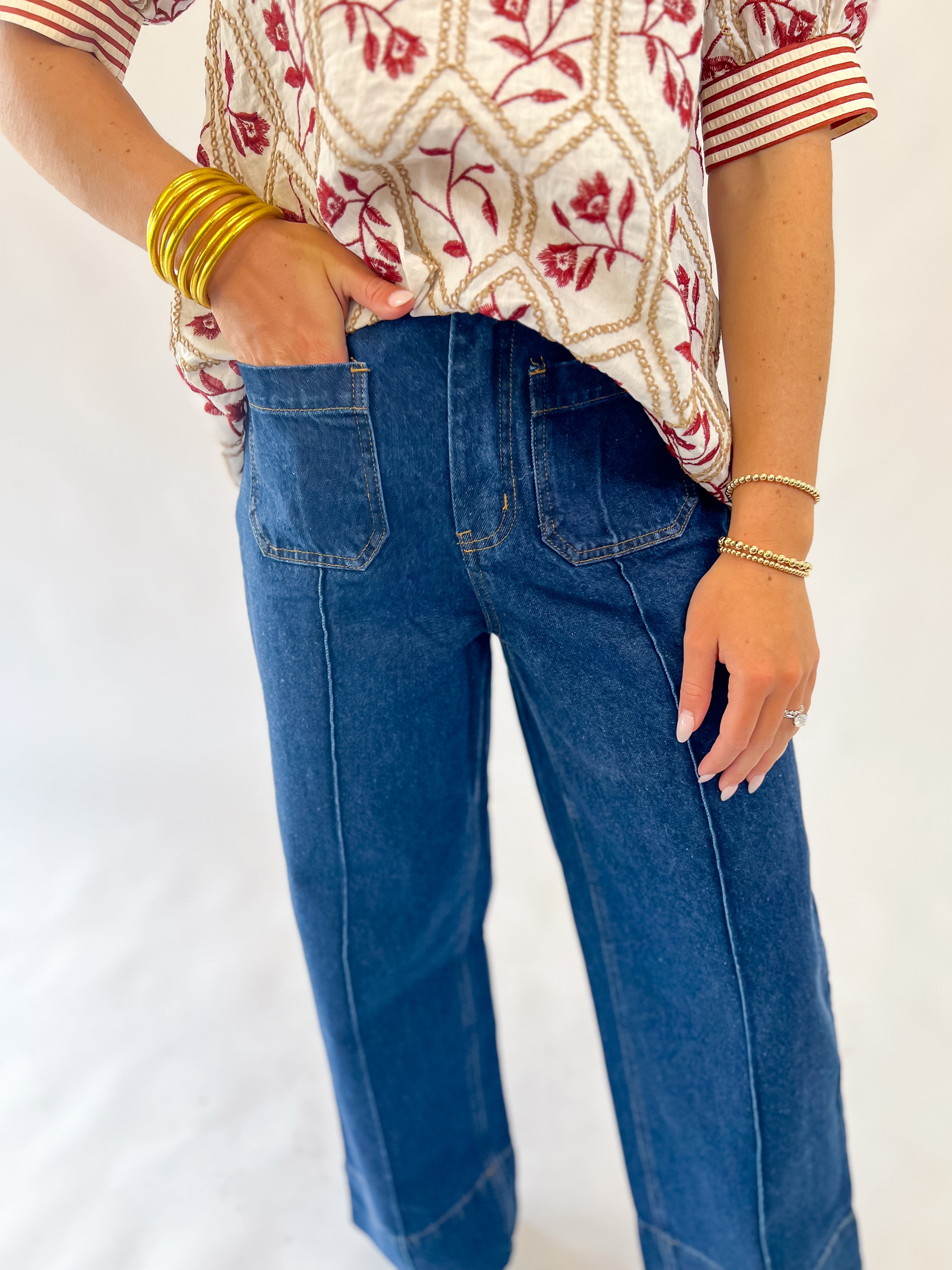 Everyday Cropped Denim Pant