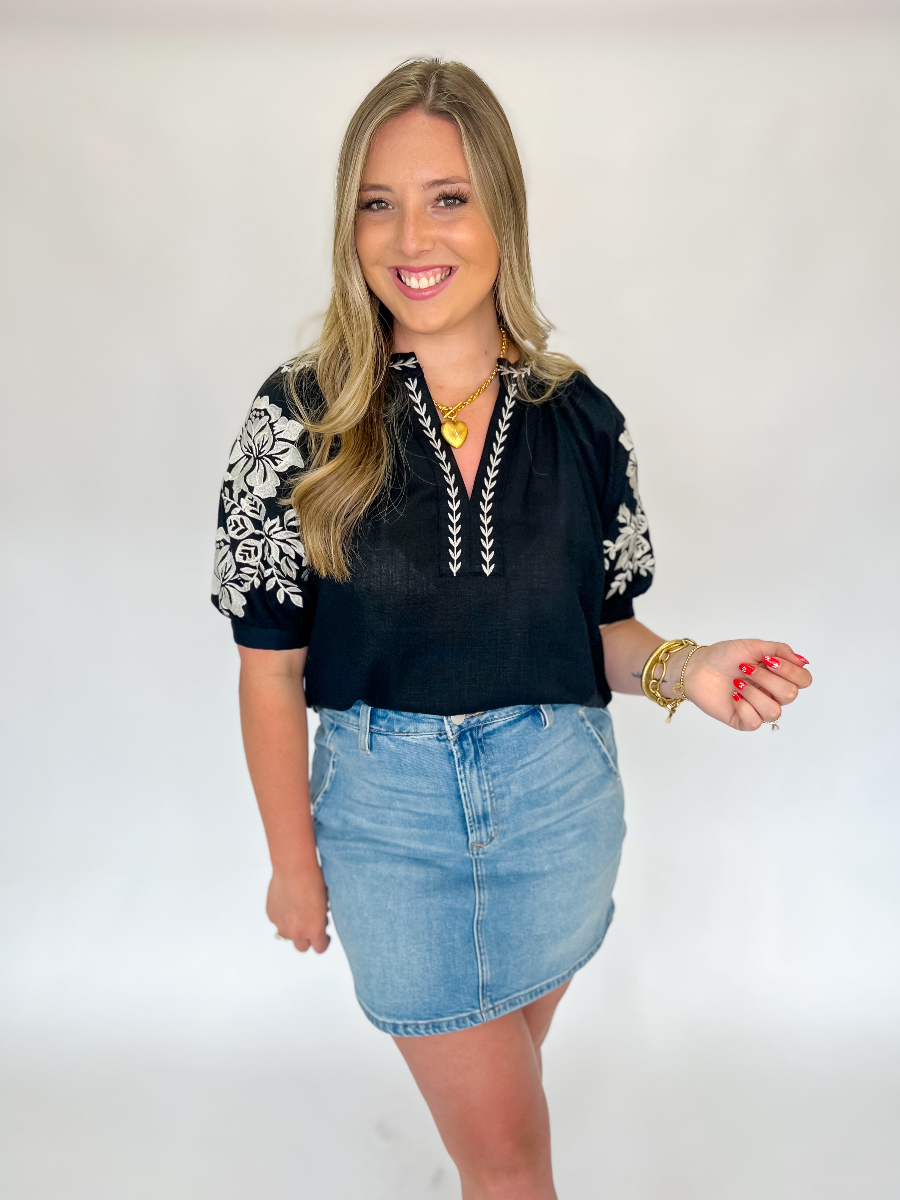 [THML]Resort Royale Blouse