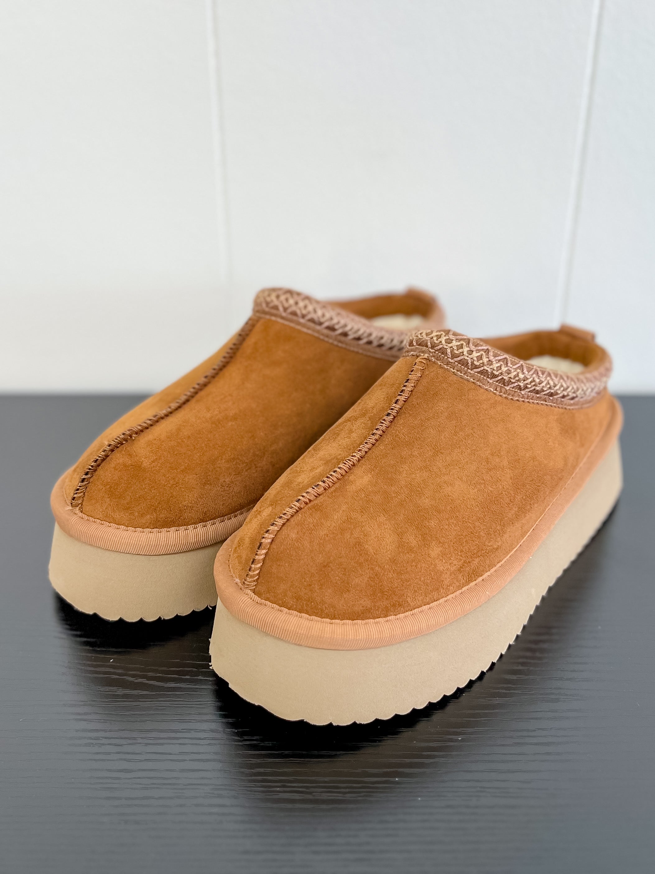 [Corky's] Pillow Talk Slip-On-Tobacco Faux Suede