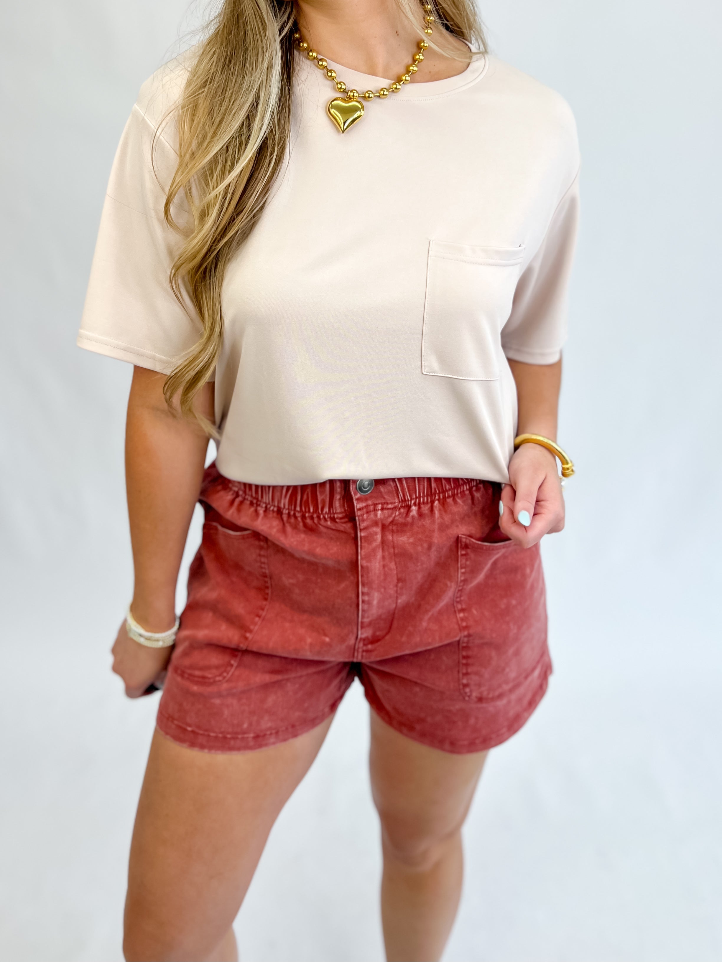 Cool Cotton Top - Taupe