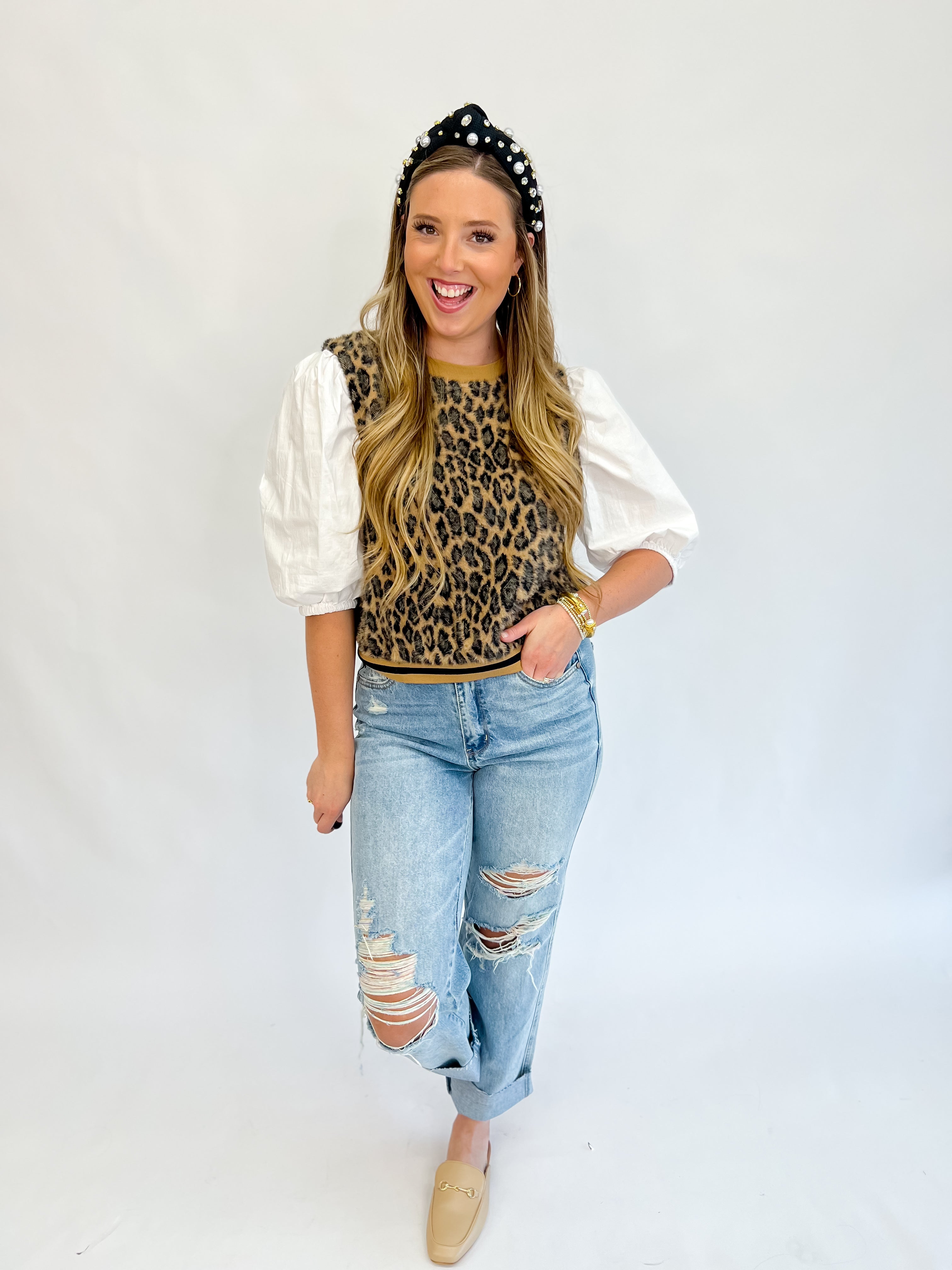 On The Wild Side Leopard Top