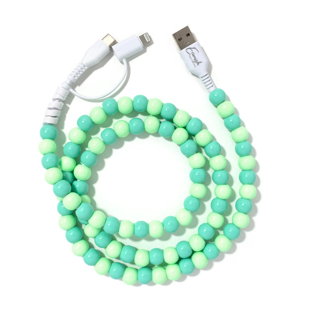 Charging Cables - Mint/Green