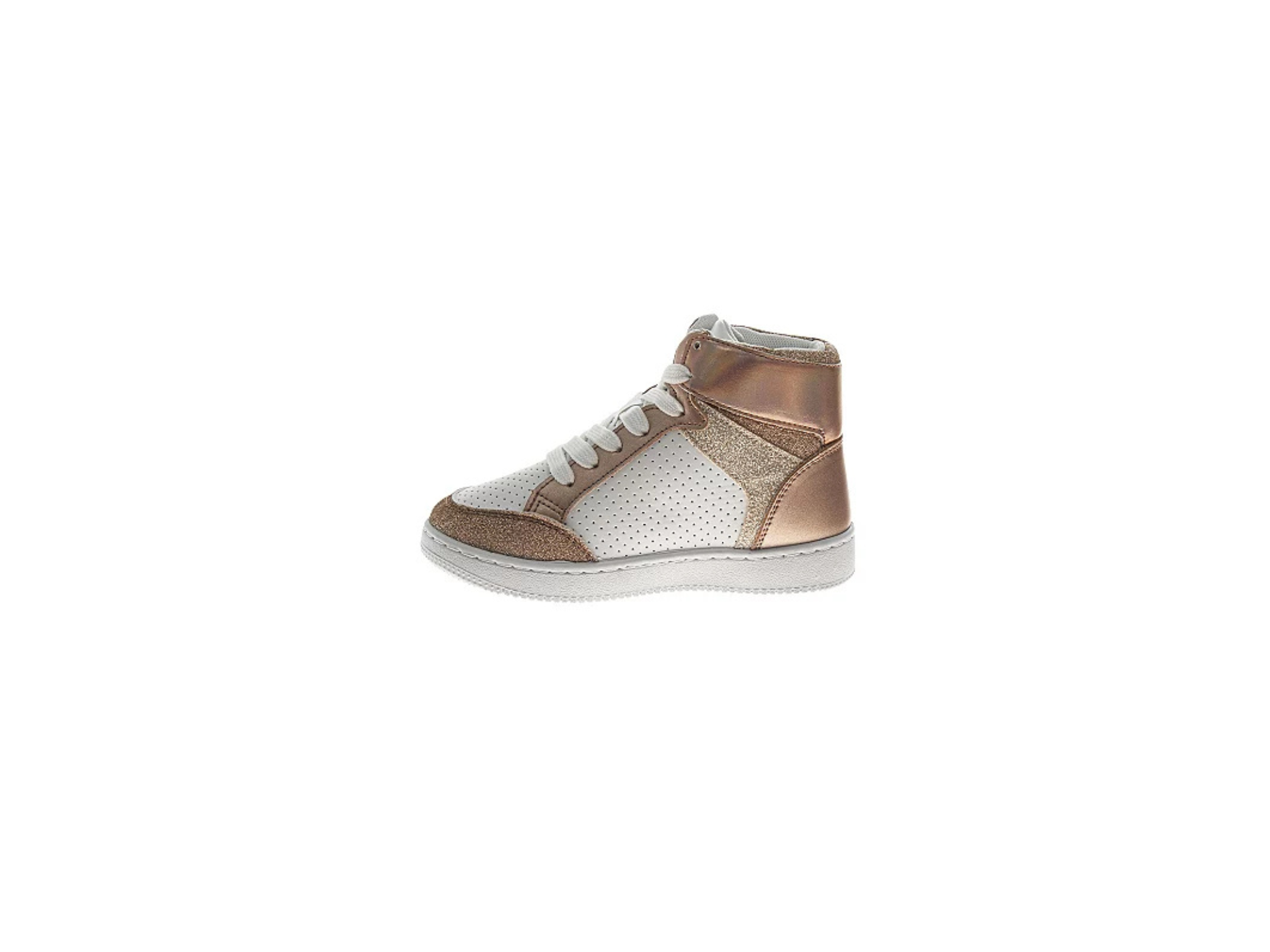 Kensie Girl Rose Gold High Top Sneakers