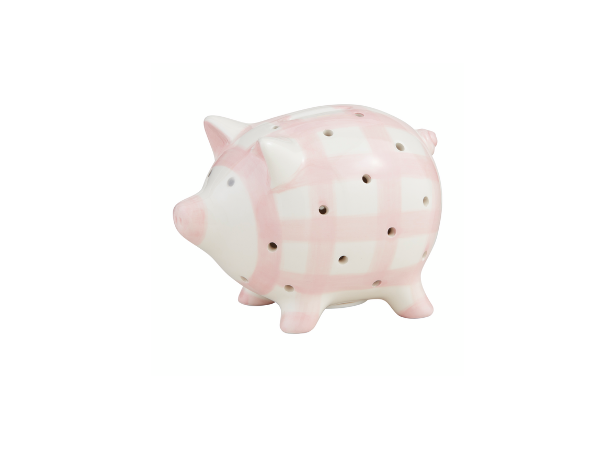 Pink Light-Up Piggy Bank