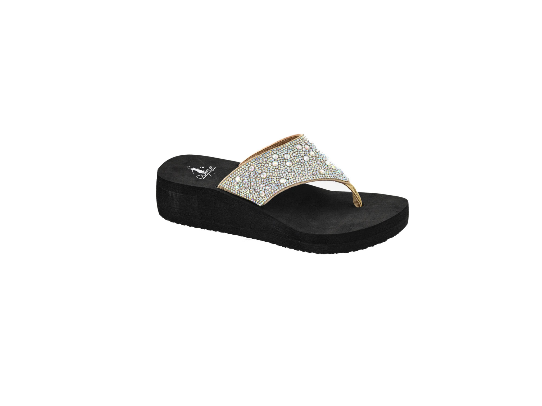 [Corky's] Long Time No Sea-Clear Rhinestones