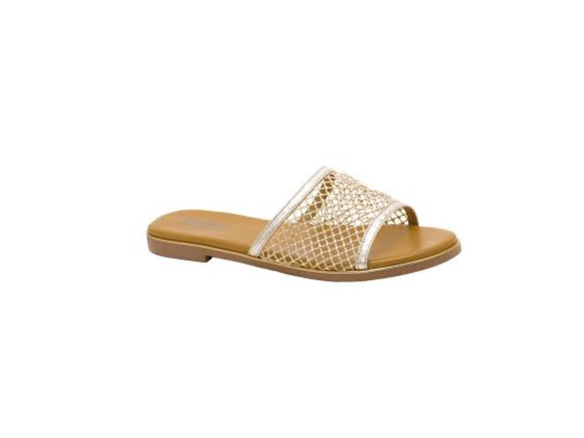 [Corky's] Just Meshin With Ya Sandal - Gold