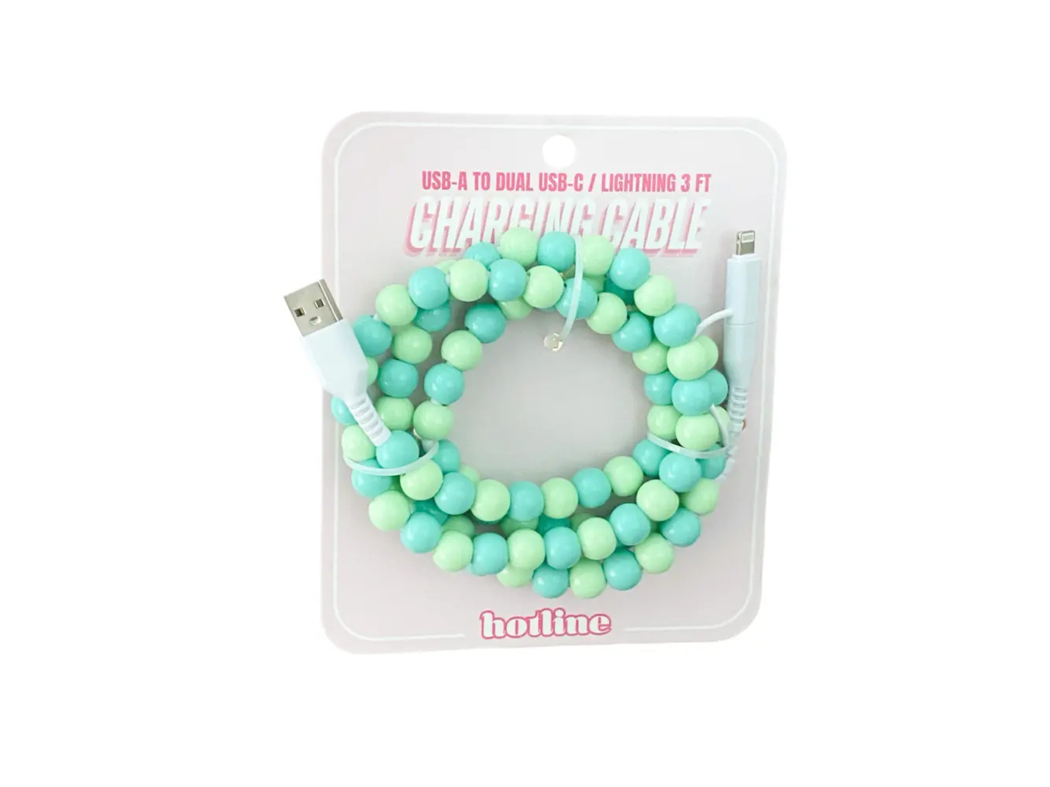 Charging Cables - Mint/Green