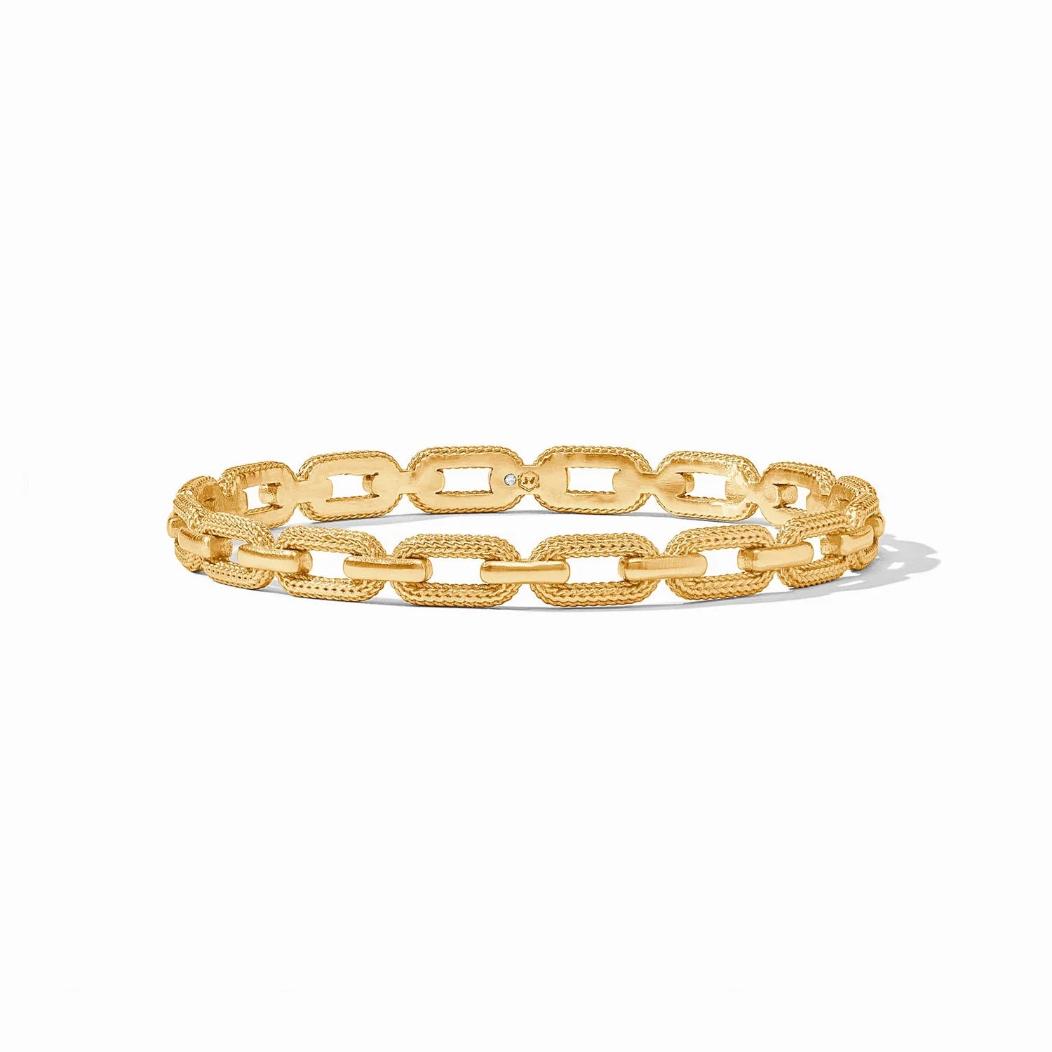 [Julie Vos] Cheval Paperclip Bangle-Gold