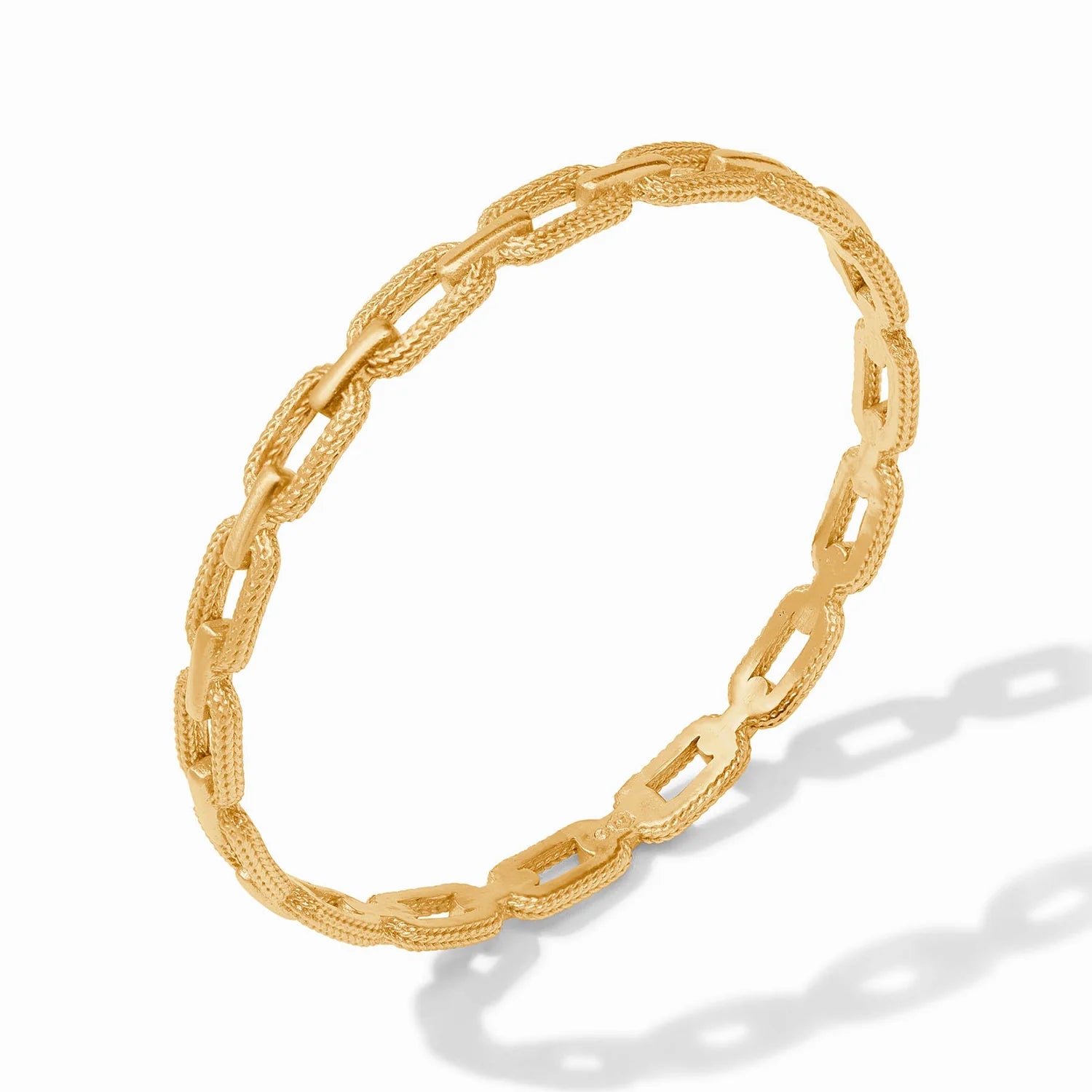 [Julie Vos] Cheval Paperclip Bangle-Gold