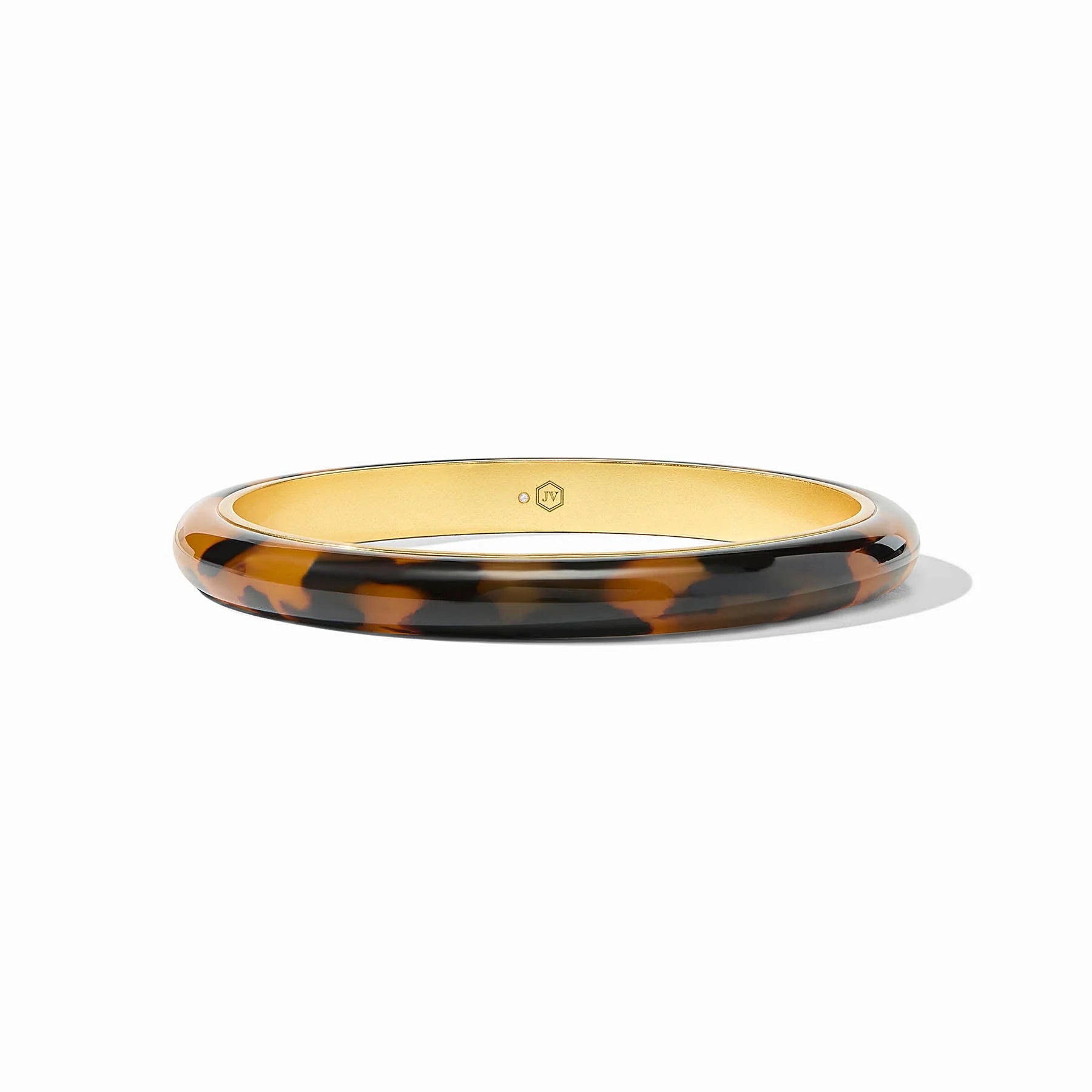 [Julie Vos]Madison Statement Bangle-Tortoiseshell-M
