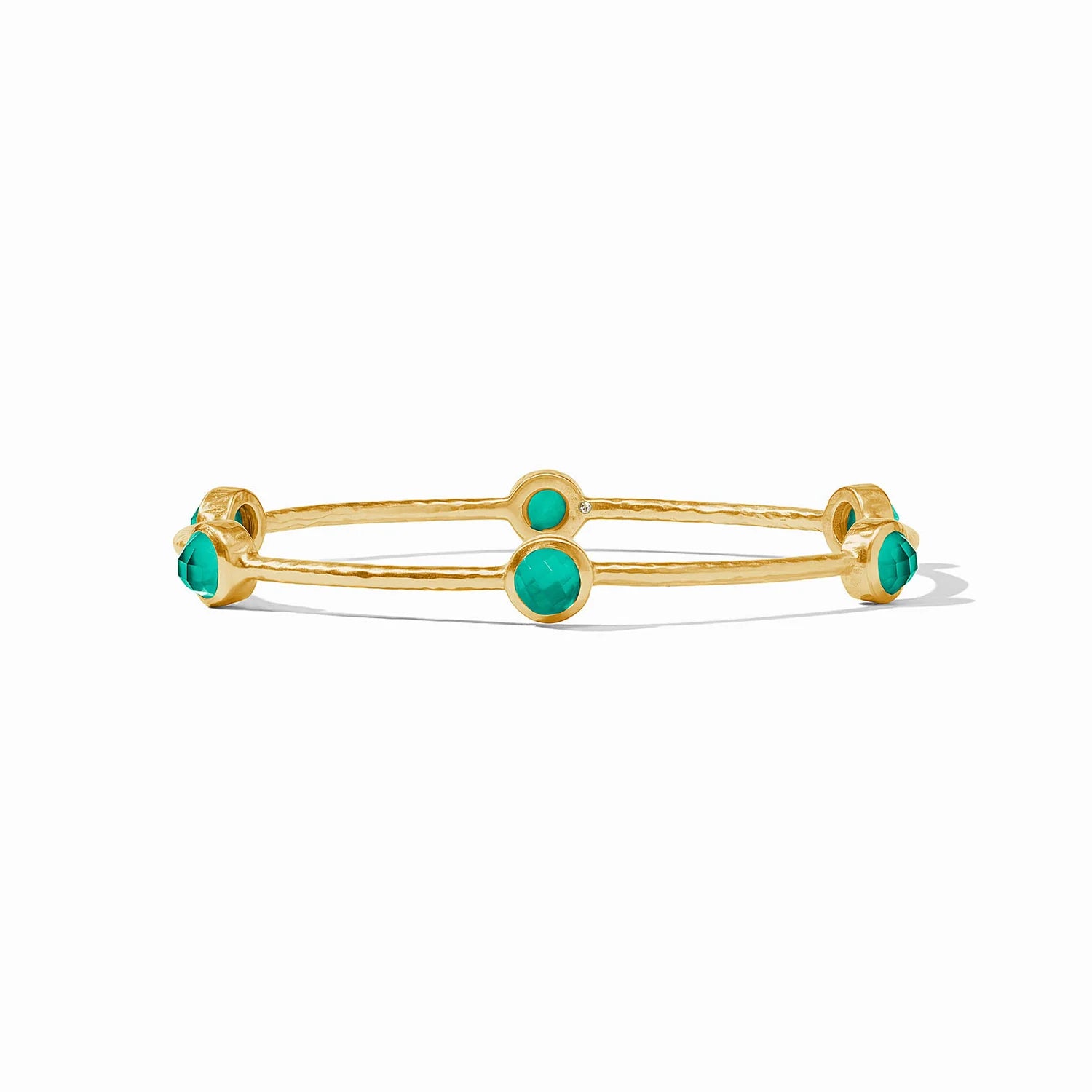 [Julie Vos] Milano Luxe Bangle-Emerald