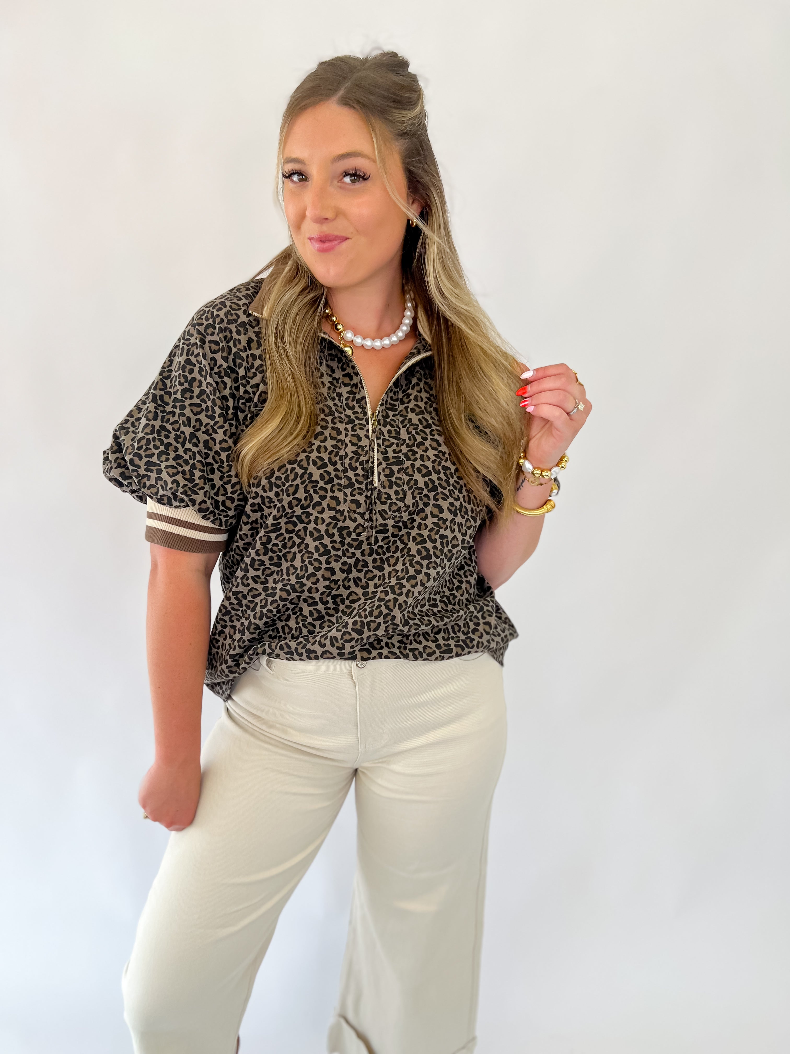 Fall Thicket-Leopard Top