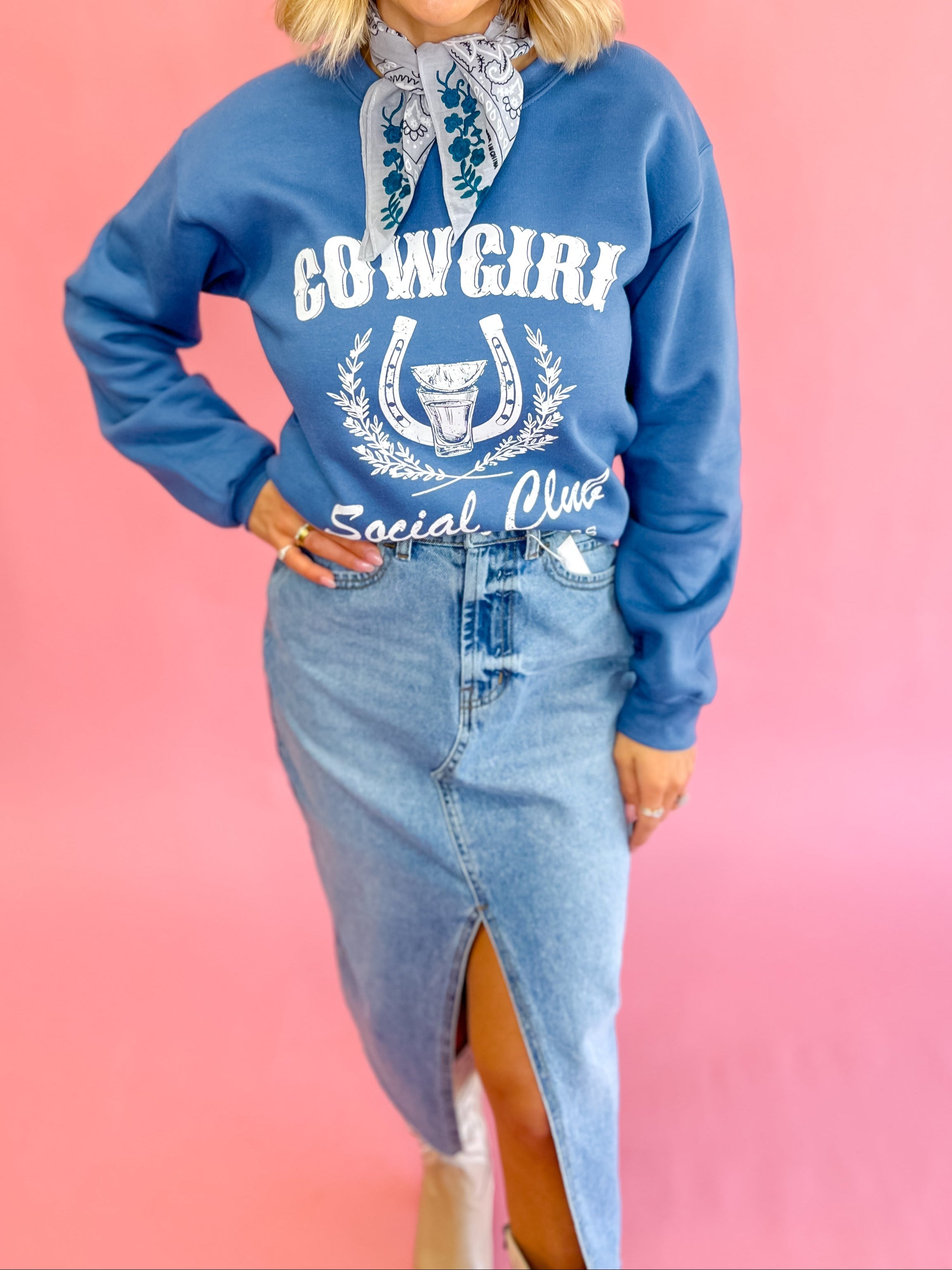 Cowgirl Social Club Crewneck