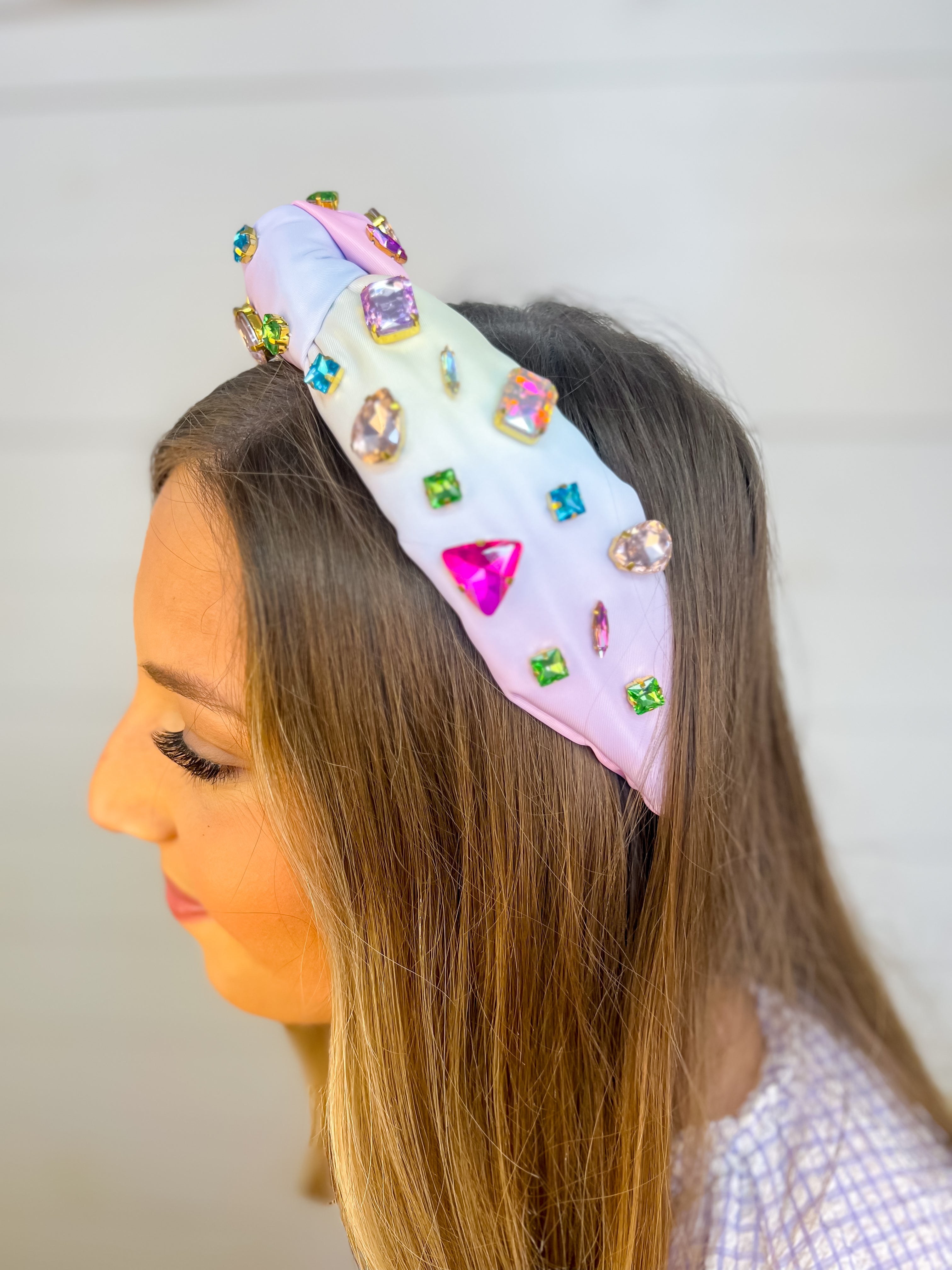 [Brianna Cannon] Confetti Crystal Ombre Headband