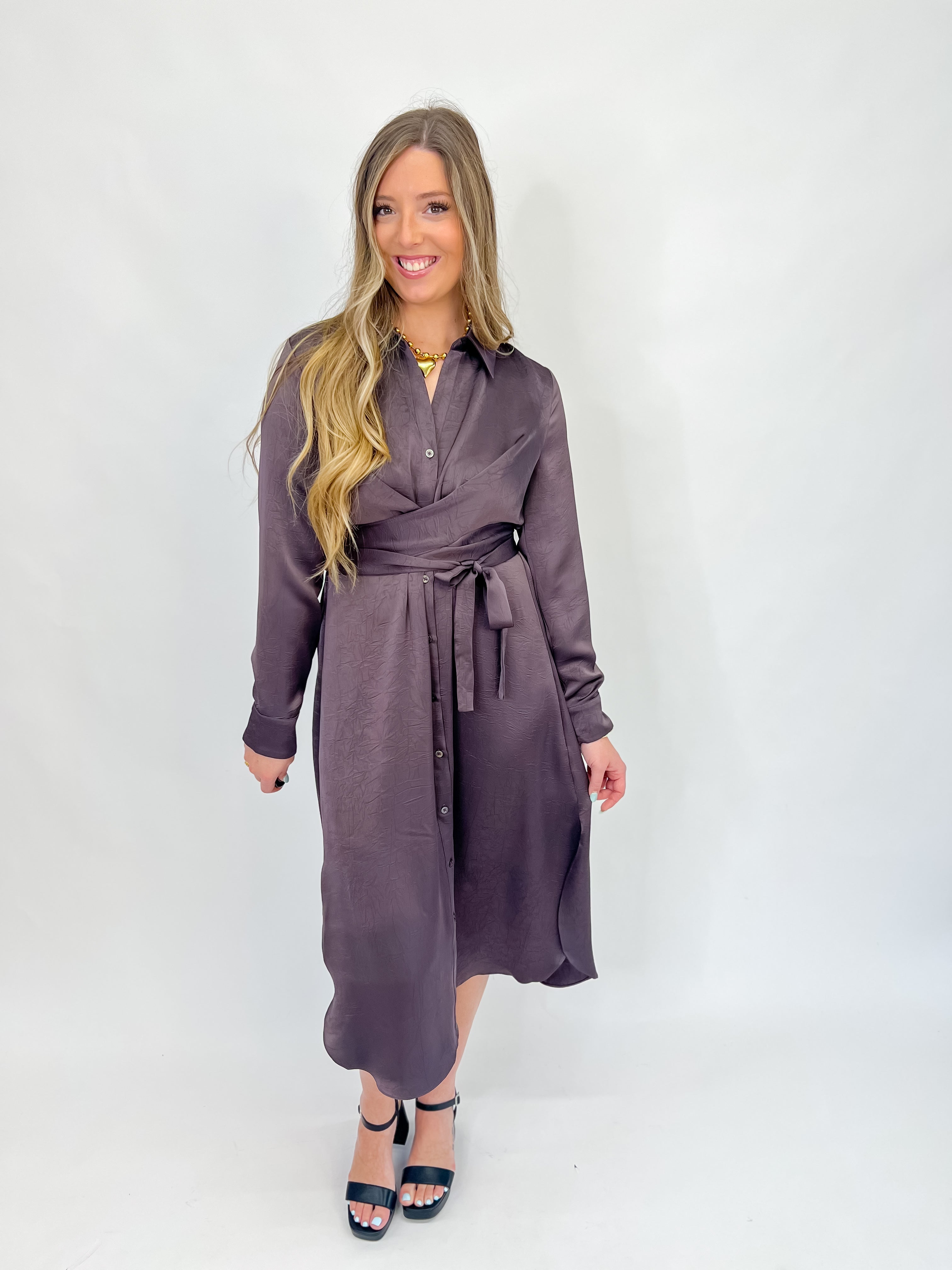 Turning Heads Shirt Dress