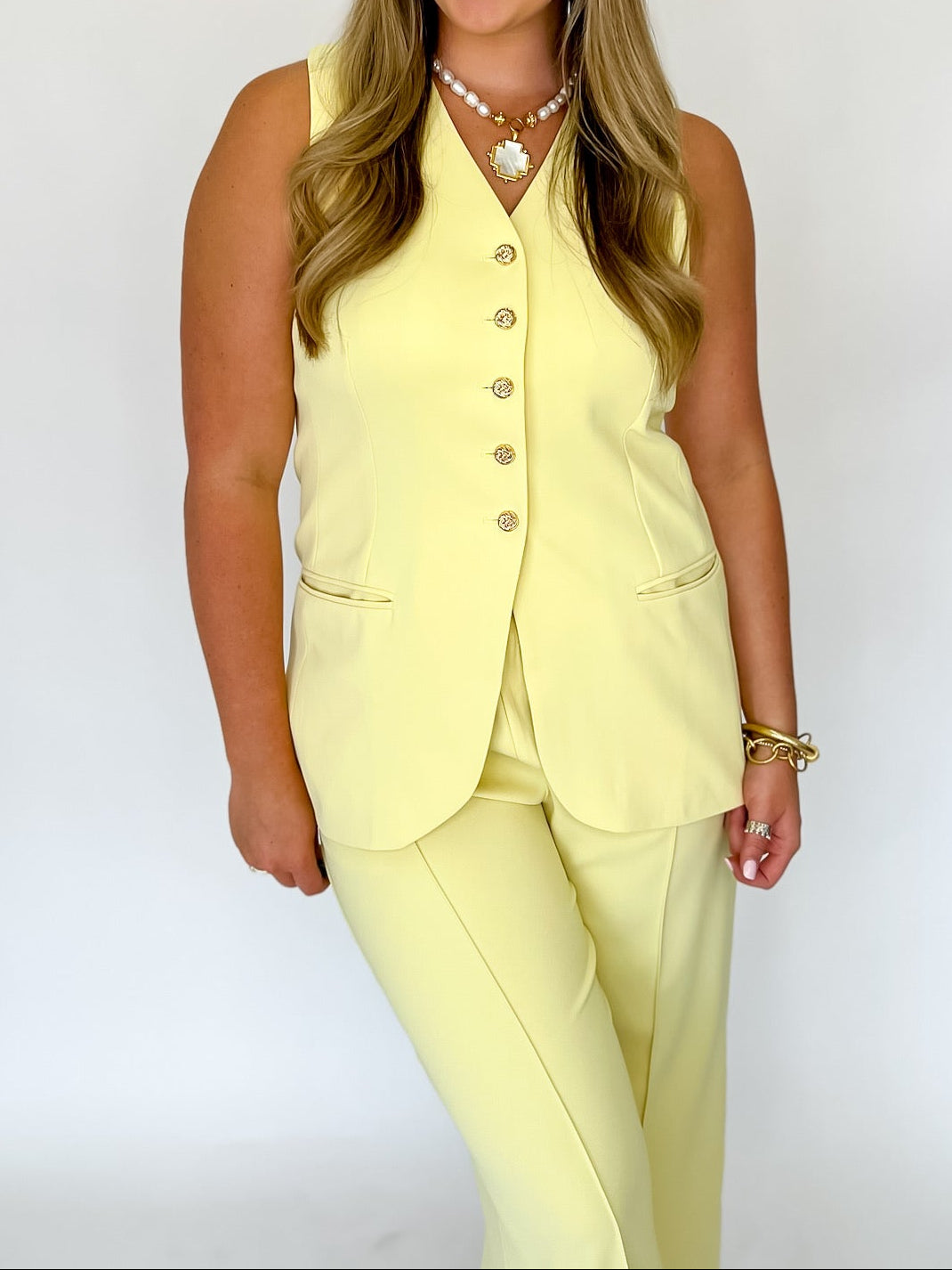 Terrace Tailor Pants - Yellow