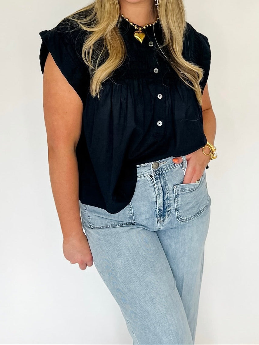 [Dear John] Shaya Top - Black