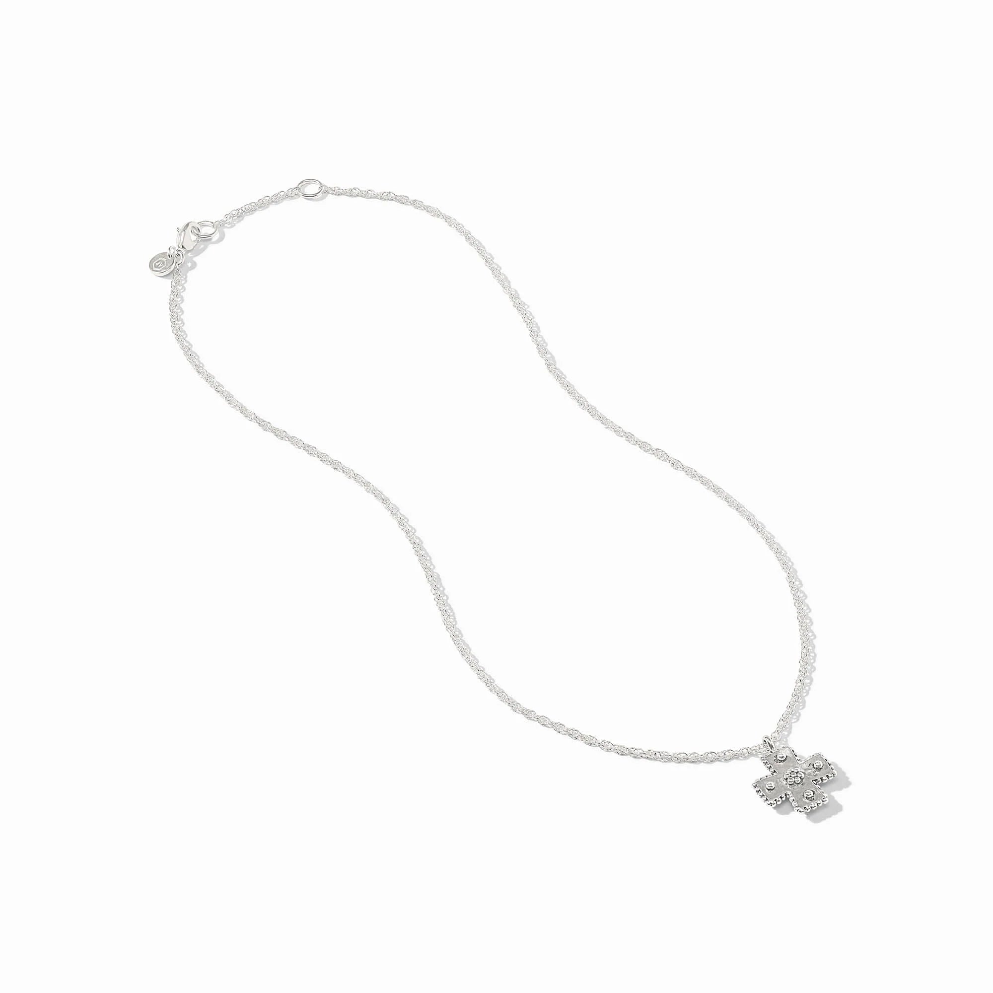 [Julie Vos] Malta Canterbury Delicate Necklace- Silver OS