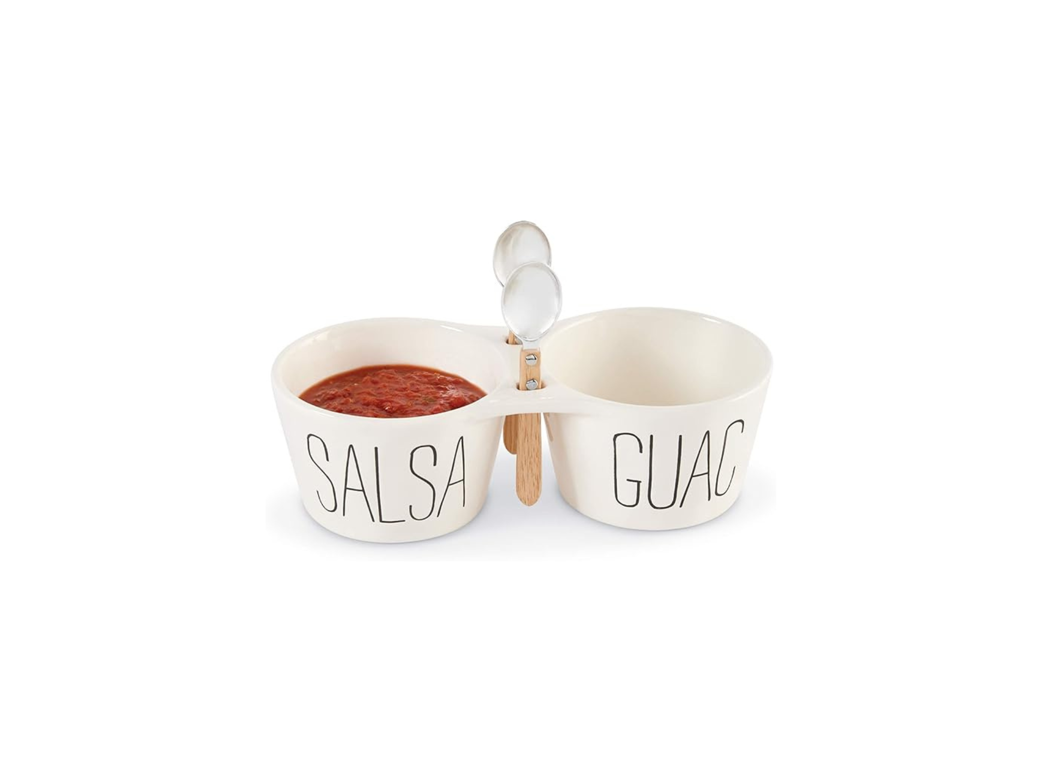 [Mud Pie] Salsa & Guac Double Dip Set