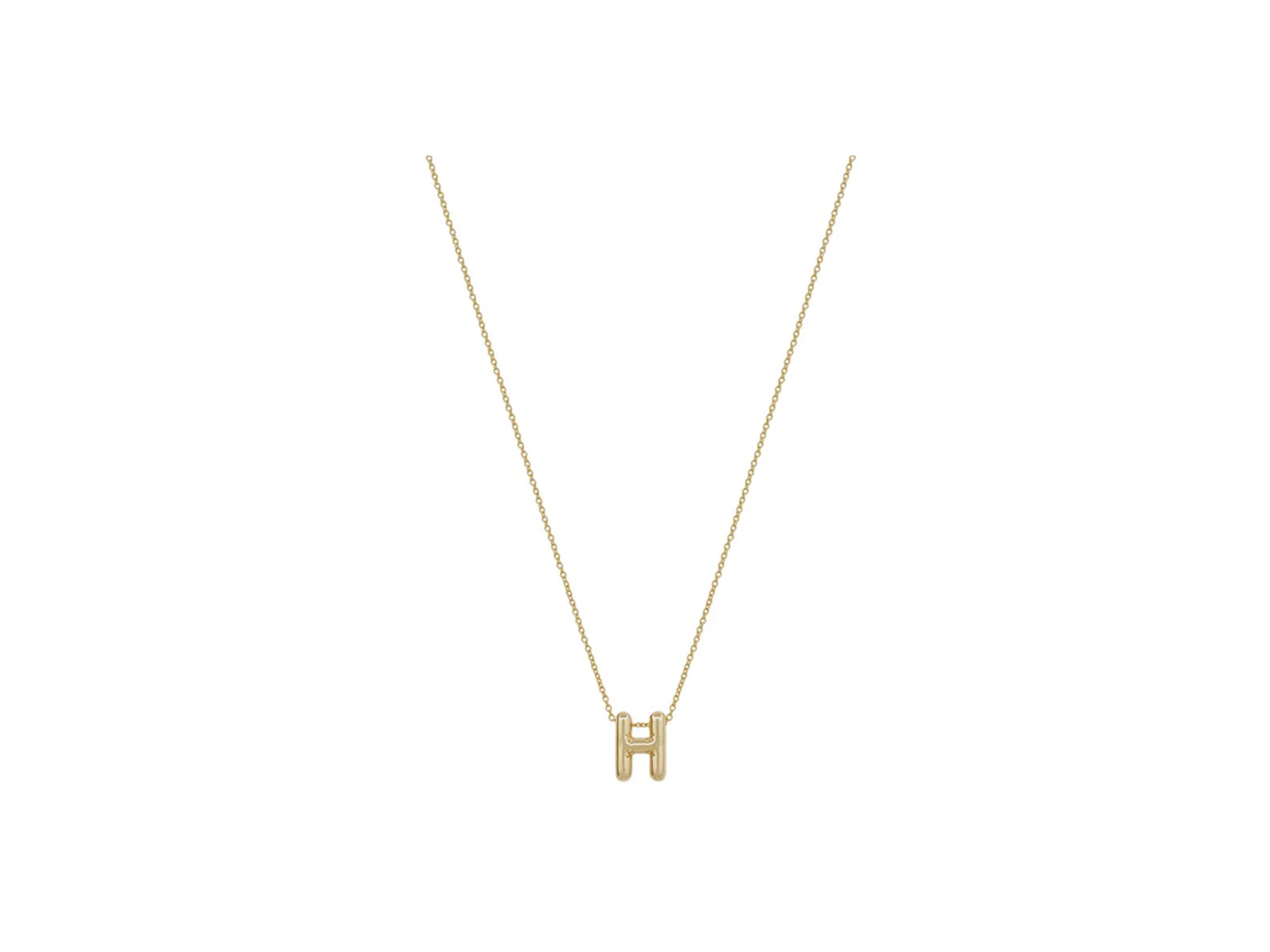 What's Hot Initial Necklace-H