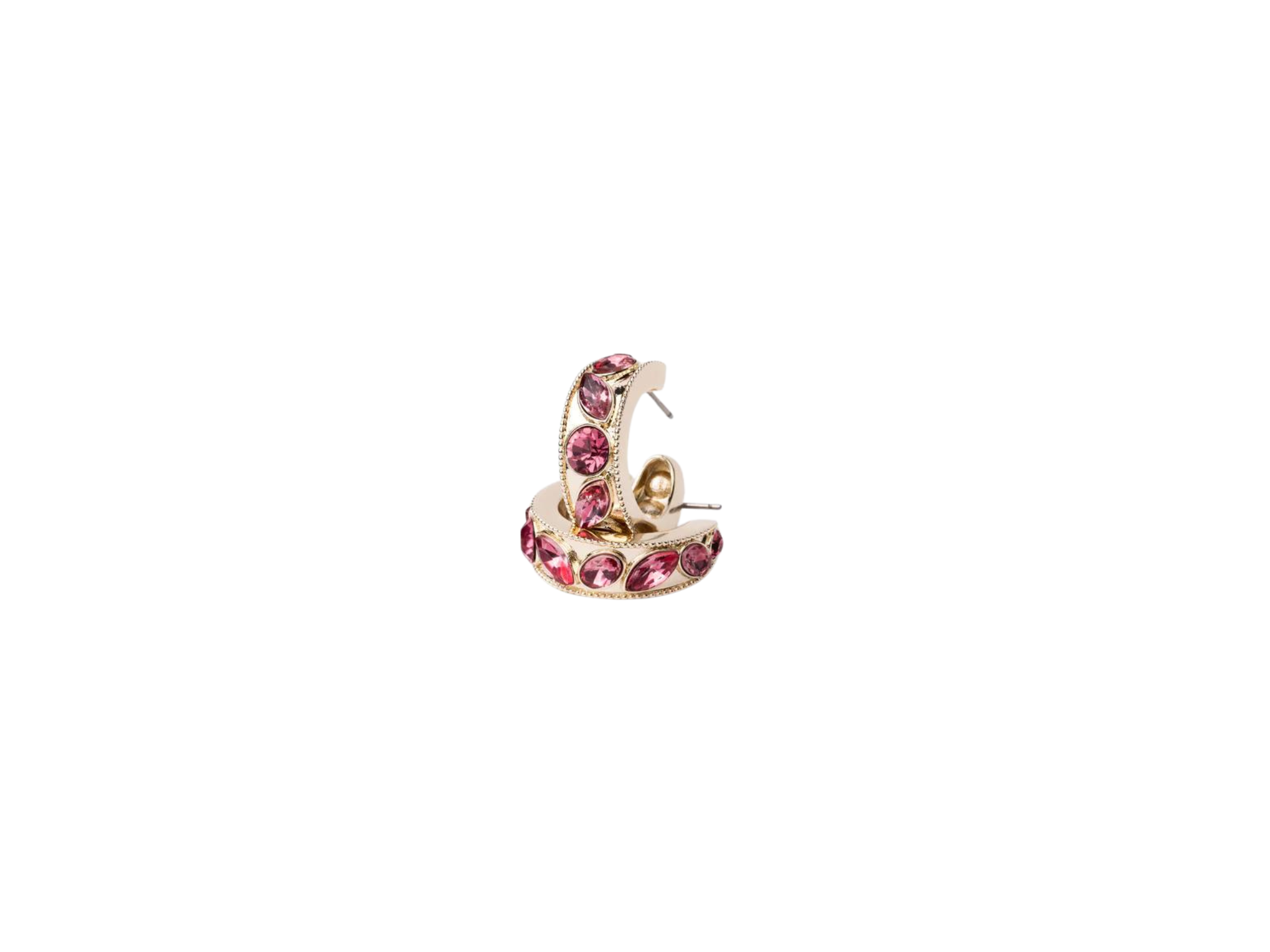 Camryn Earrings-Hot Pink
