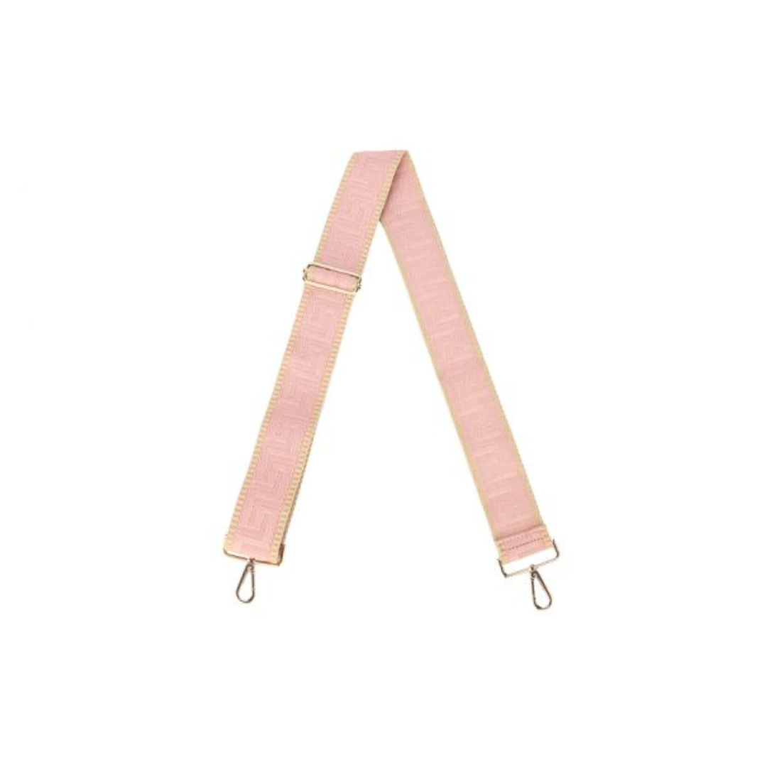 Bag Strap-Pink/Tan