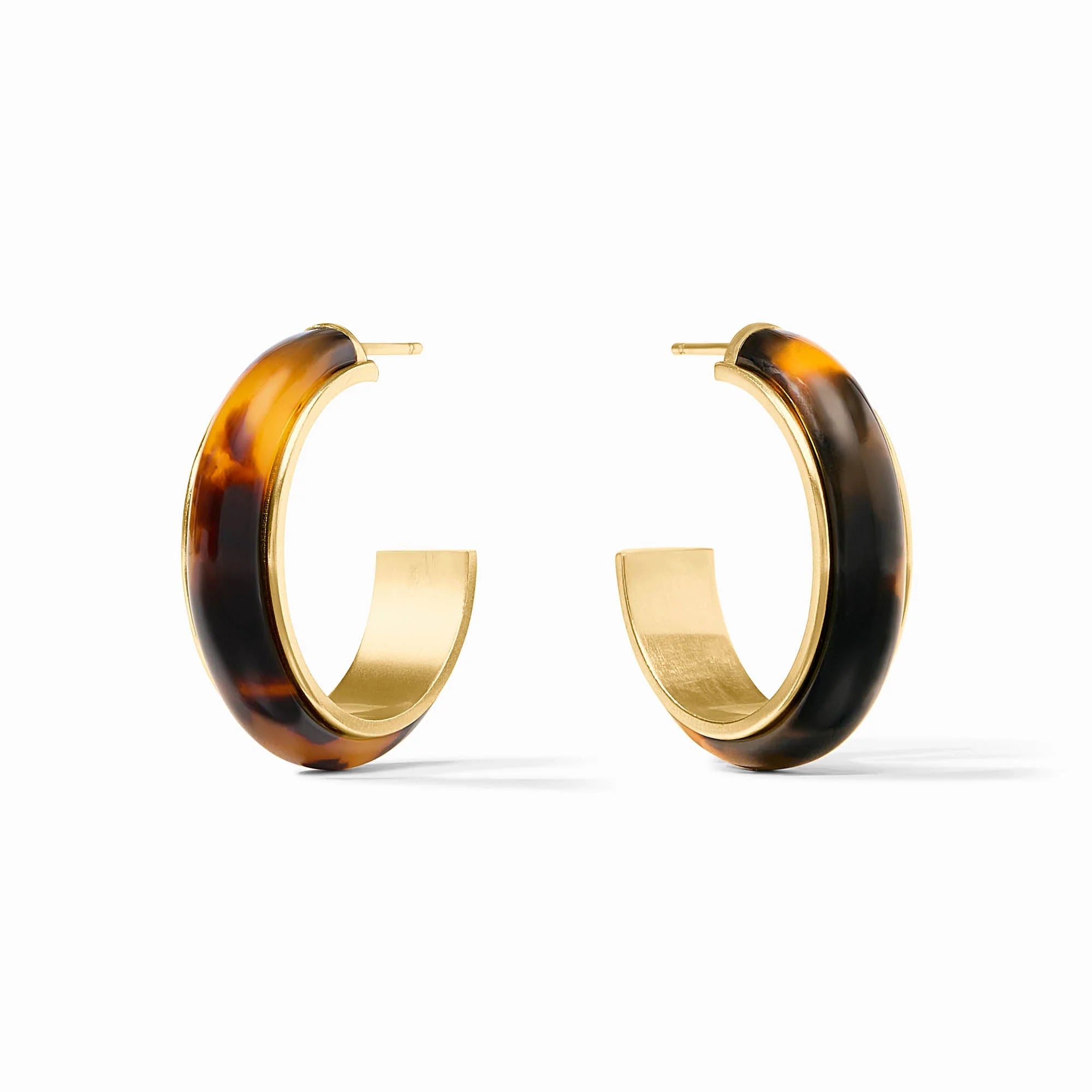 [Julie Vos]Carnaby Hoop-Tortoiseshell-M
