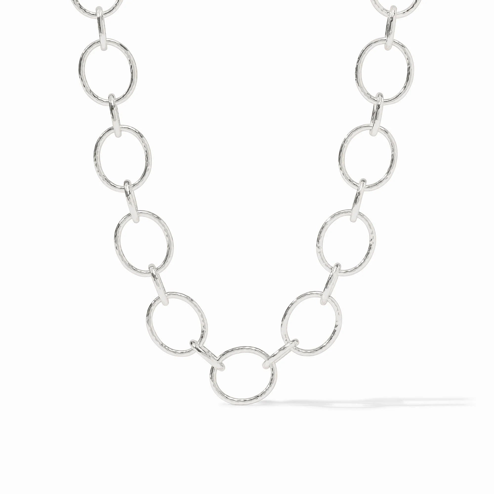 [Julie Vos]Catalina Light Link Necklace-Silver