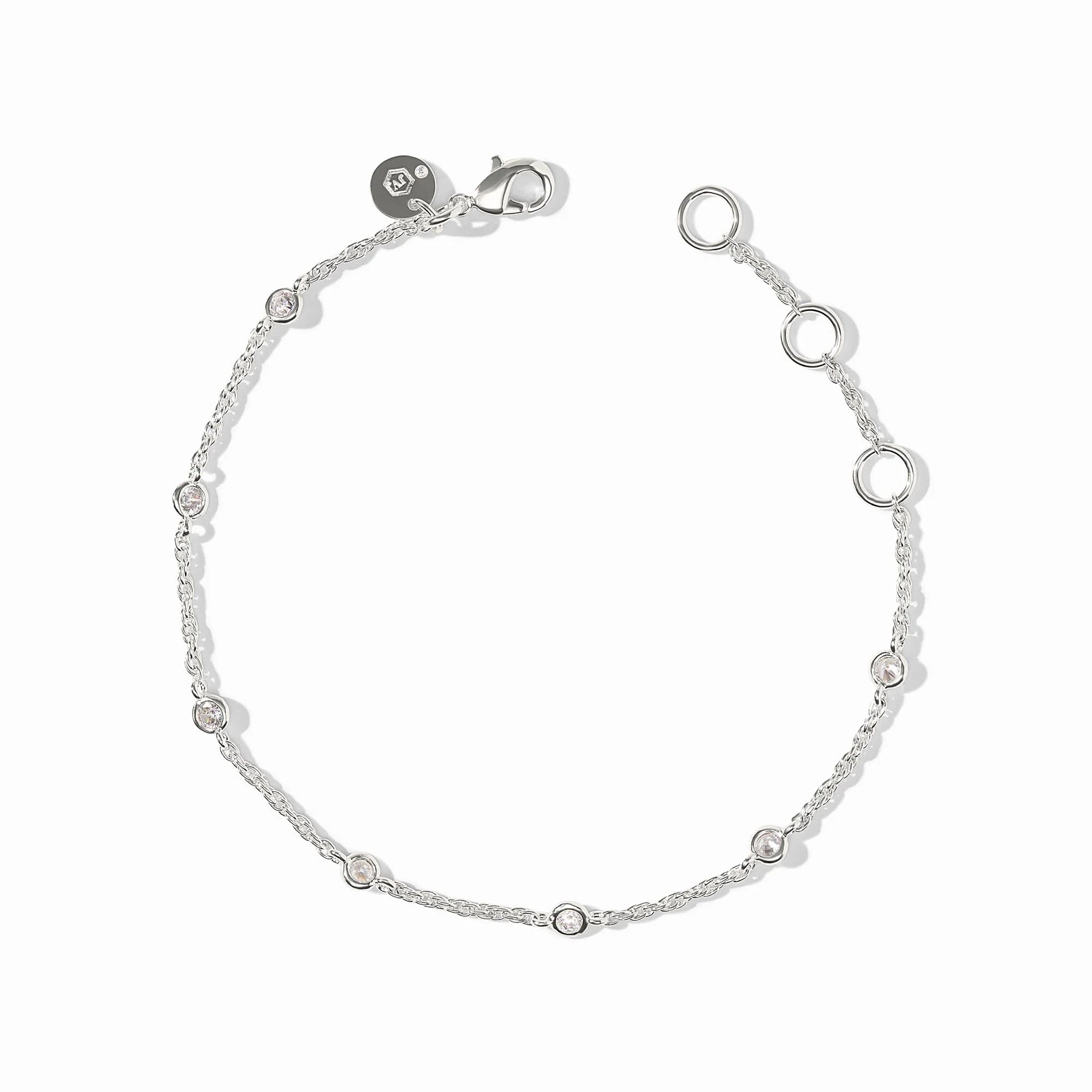 [Julie Vos] Celeste Delicate Bracelet- CZ OS