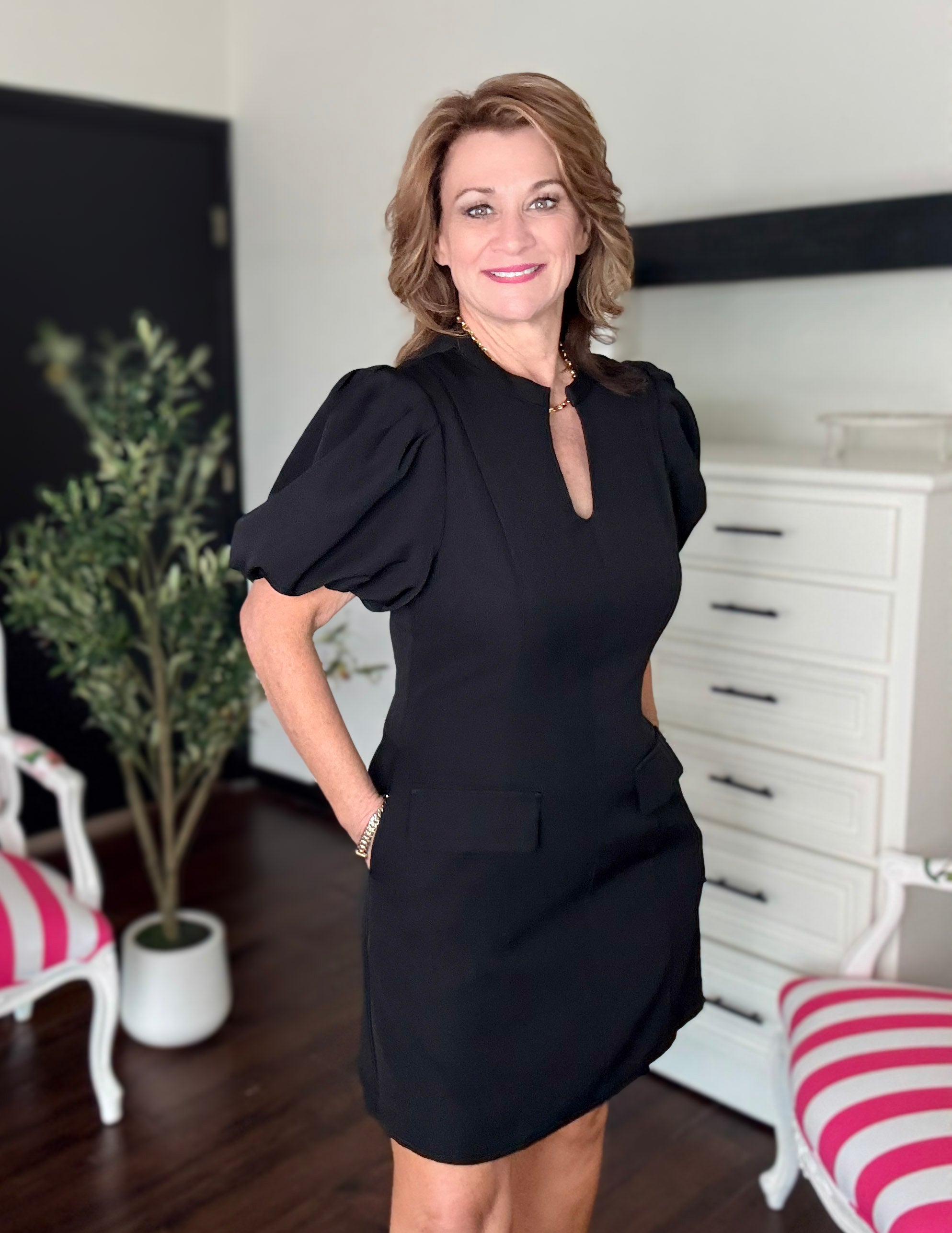 Classic Black Mini Dress