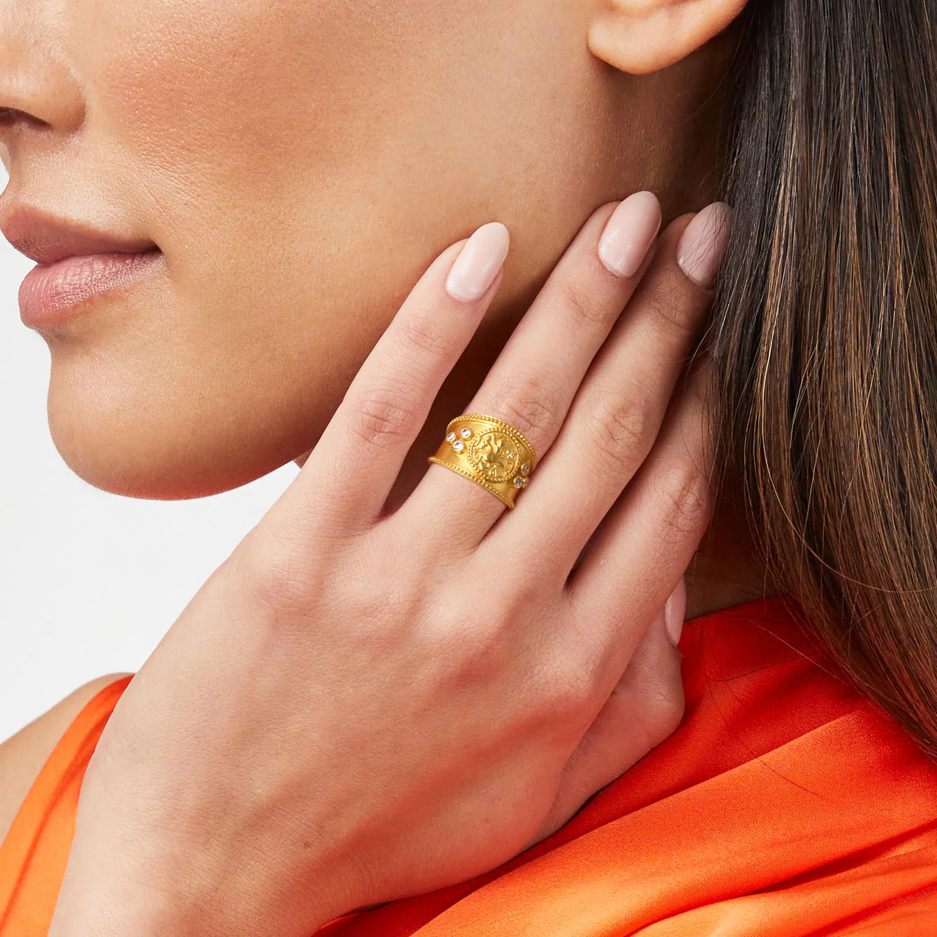 [Julie Vos] Coin Crest Ring - 8