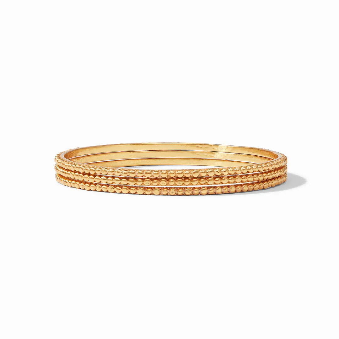 [Julie Vos] Colette Bead Bangle-Gold