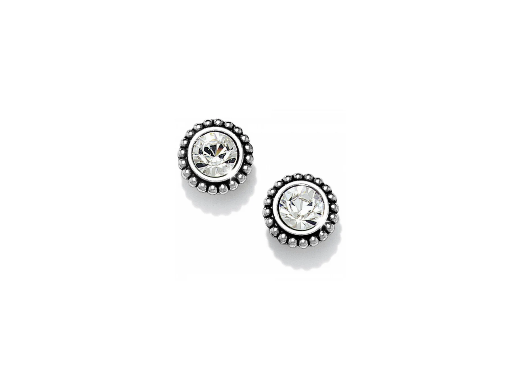 {Brighton}  Sil/Stn Twinkle Med Post Earring