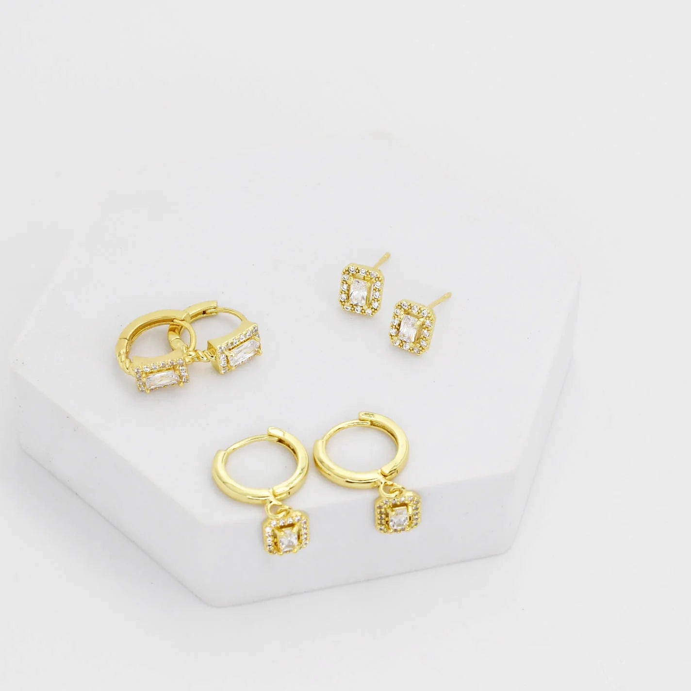 Crystals Stud Set